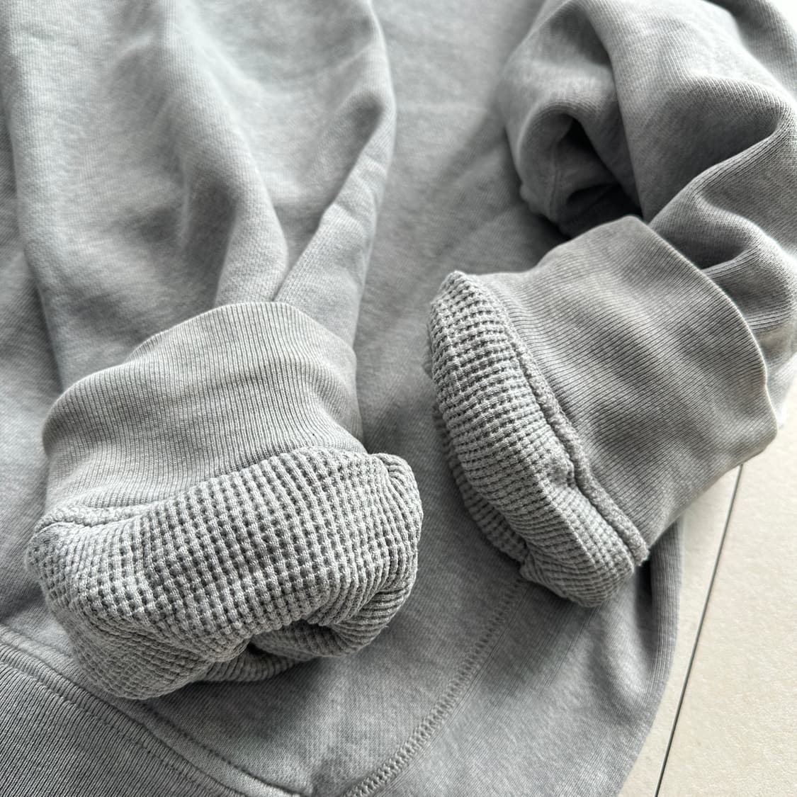 90s 폴로 랄프로렌 풀 FULL 써멀 후드 집업 상품이미지10