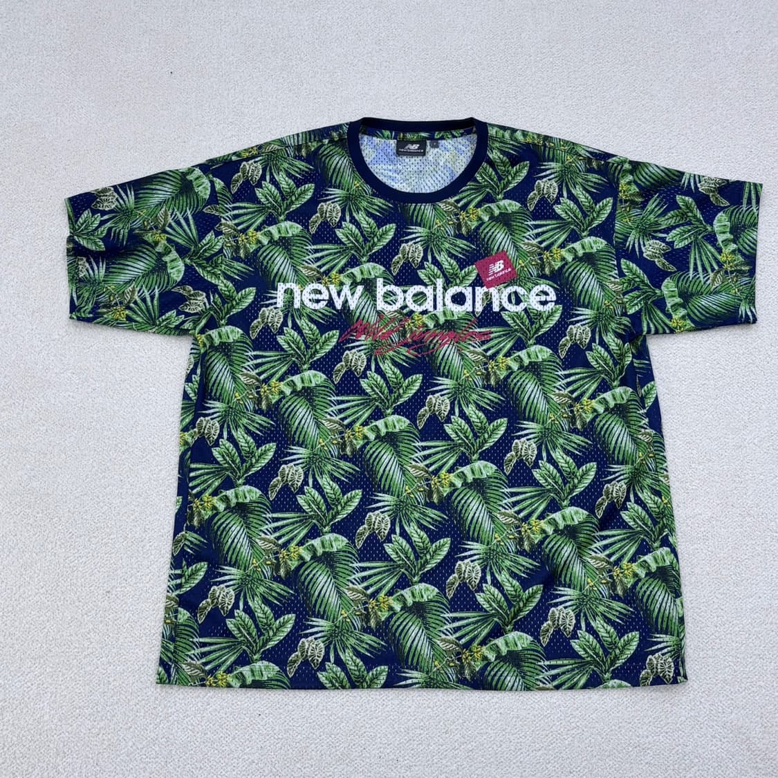 F 뉴발란스 하와이안 반팔 티셔츠 0309E 상품이미지1