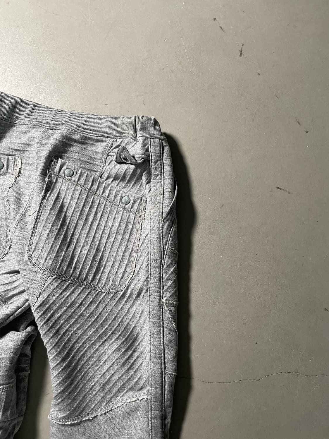 화이트 마운터링 Quilted Rib Sweat Pants 상품이미지4