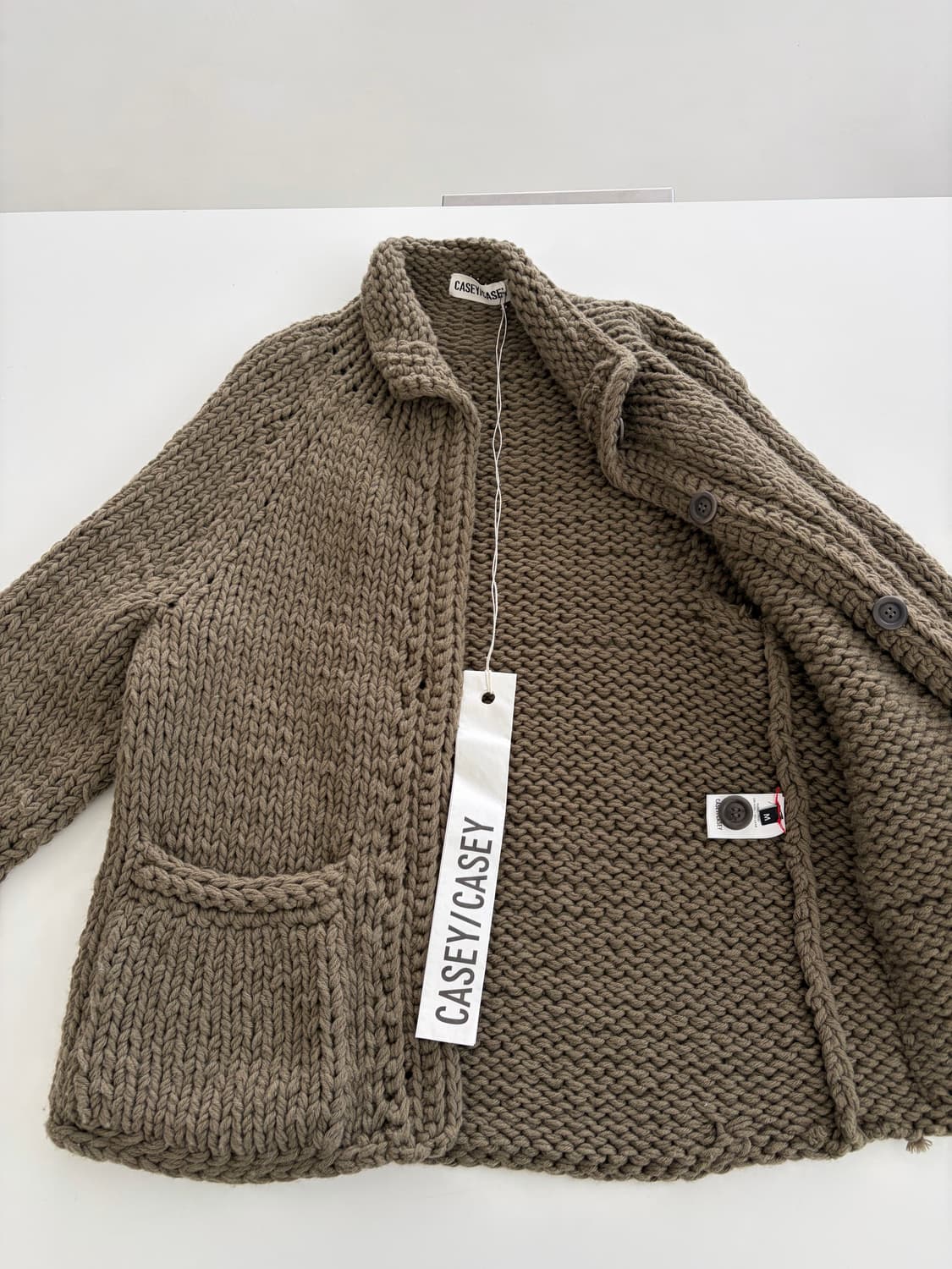 casey casey 해비 핸드 니트 가디건 / m 남녀공용 상품이미지3