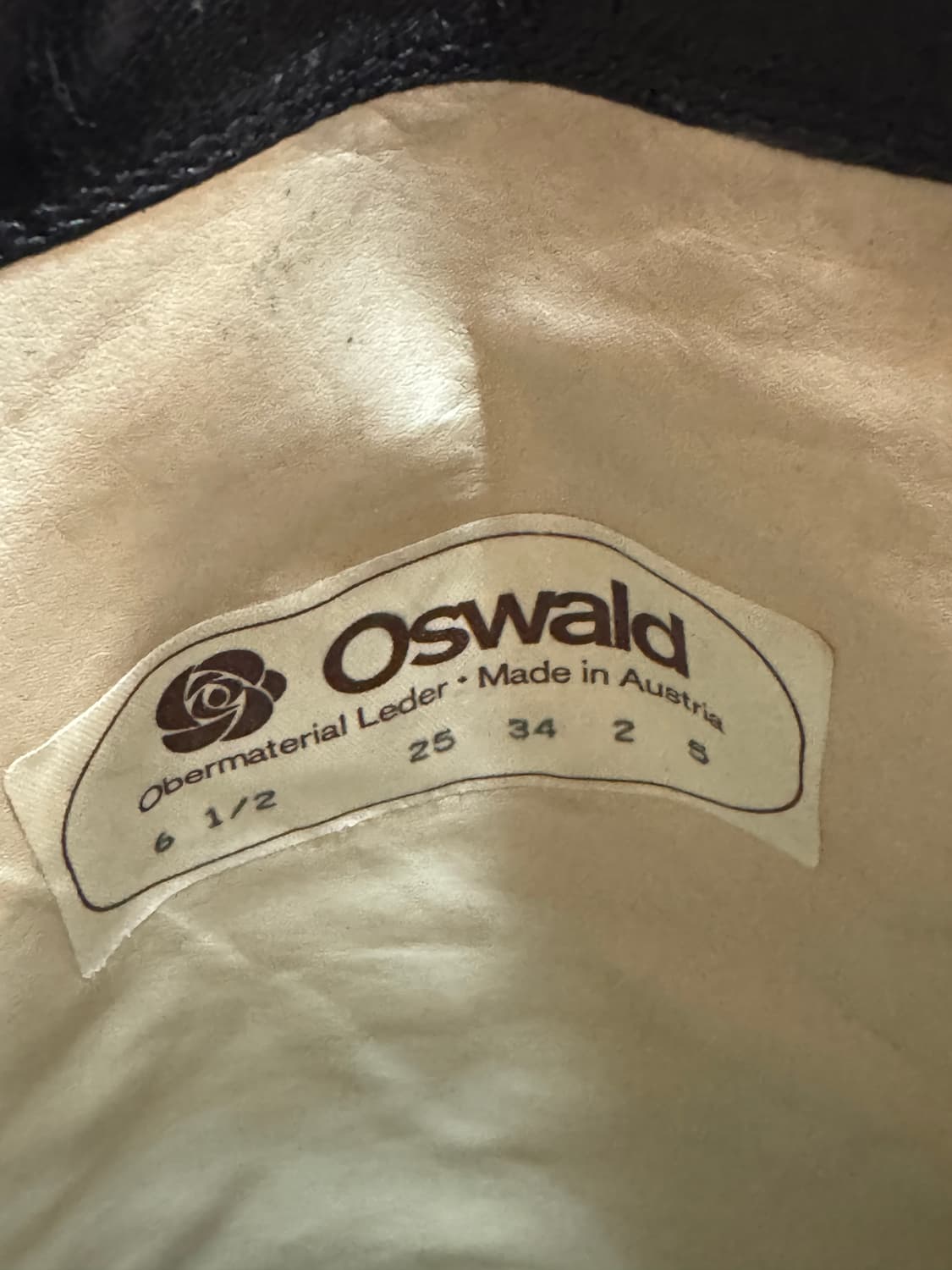 Oswald black embroidered symbol boots 상품이미지3