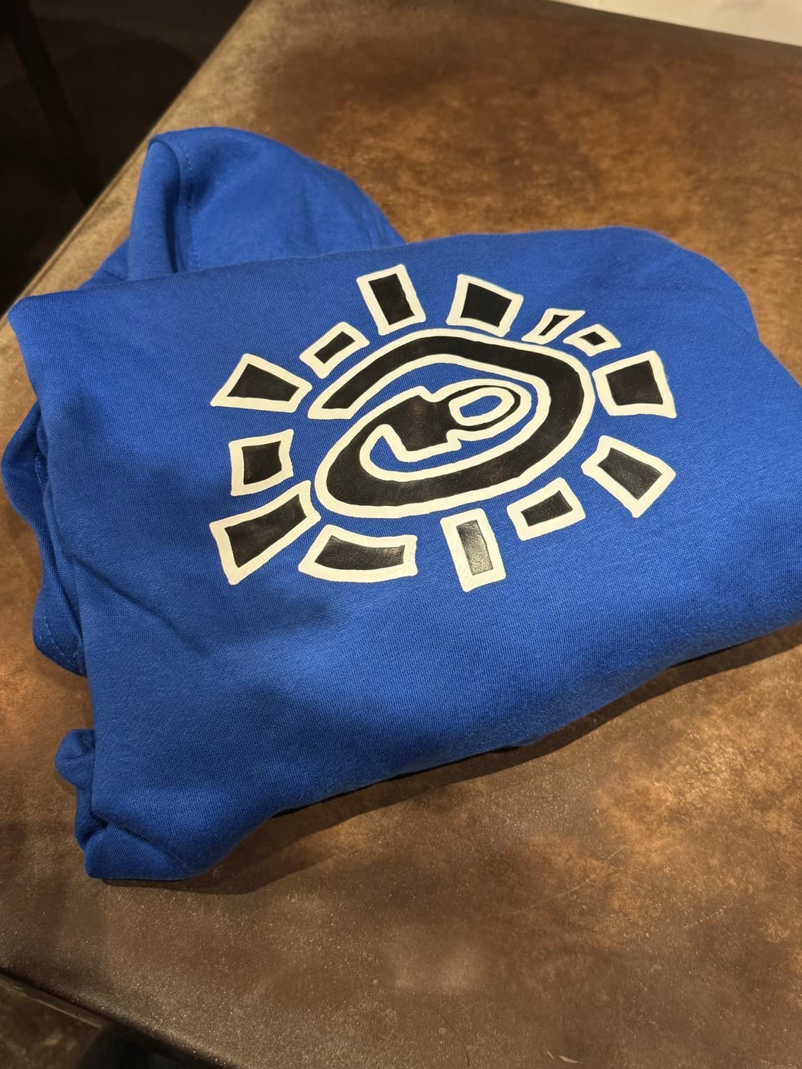 always do what you should do 썬 후드 로얄블루 상품이미지5