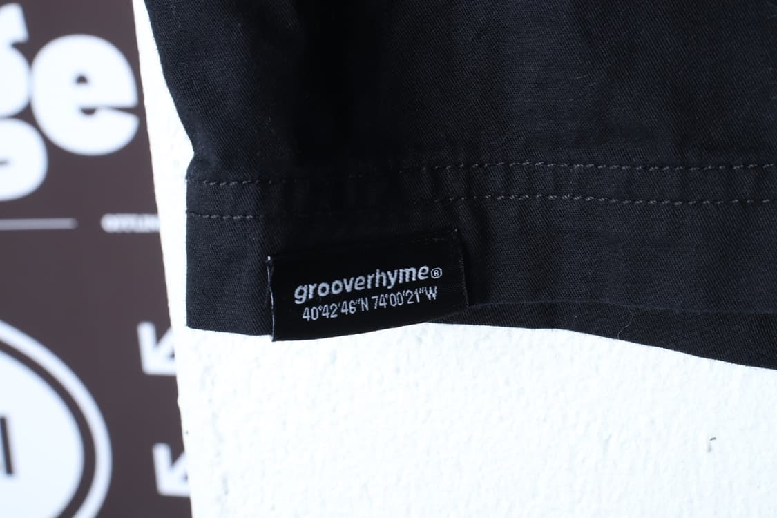 (L-XL) 그루브라임 반바지 팬츠 밴딩 무지 블랙-P9872 상품이미지5