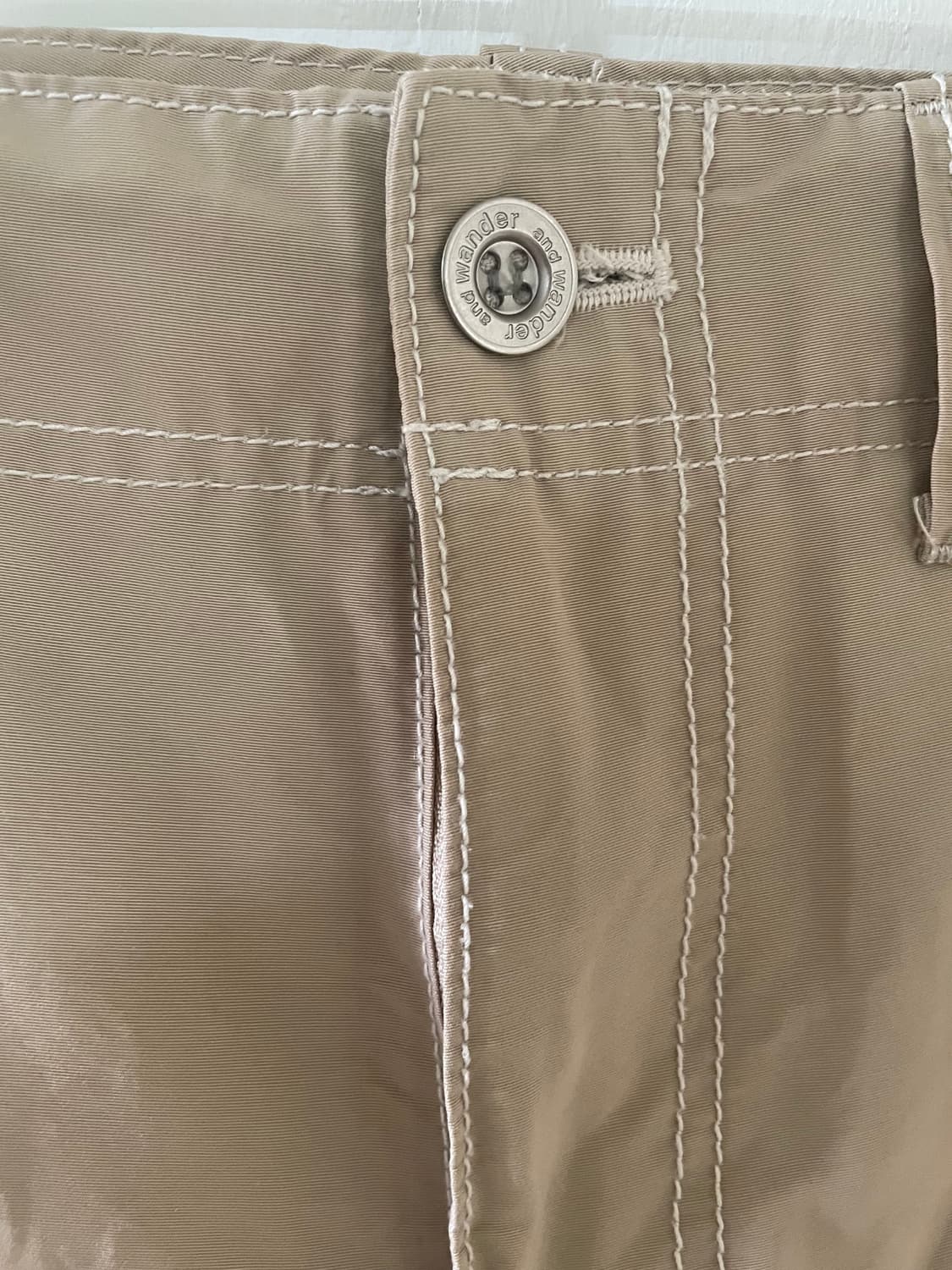 and wander 베이지 팬츠 (코튼/나일론 혼방) 상품이미지2