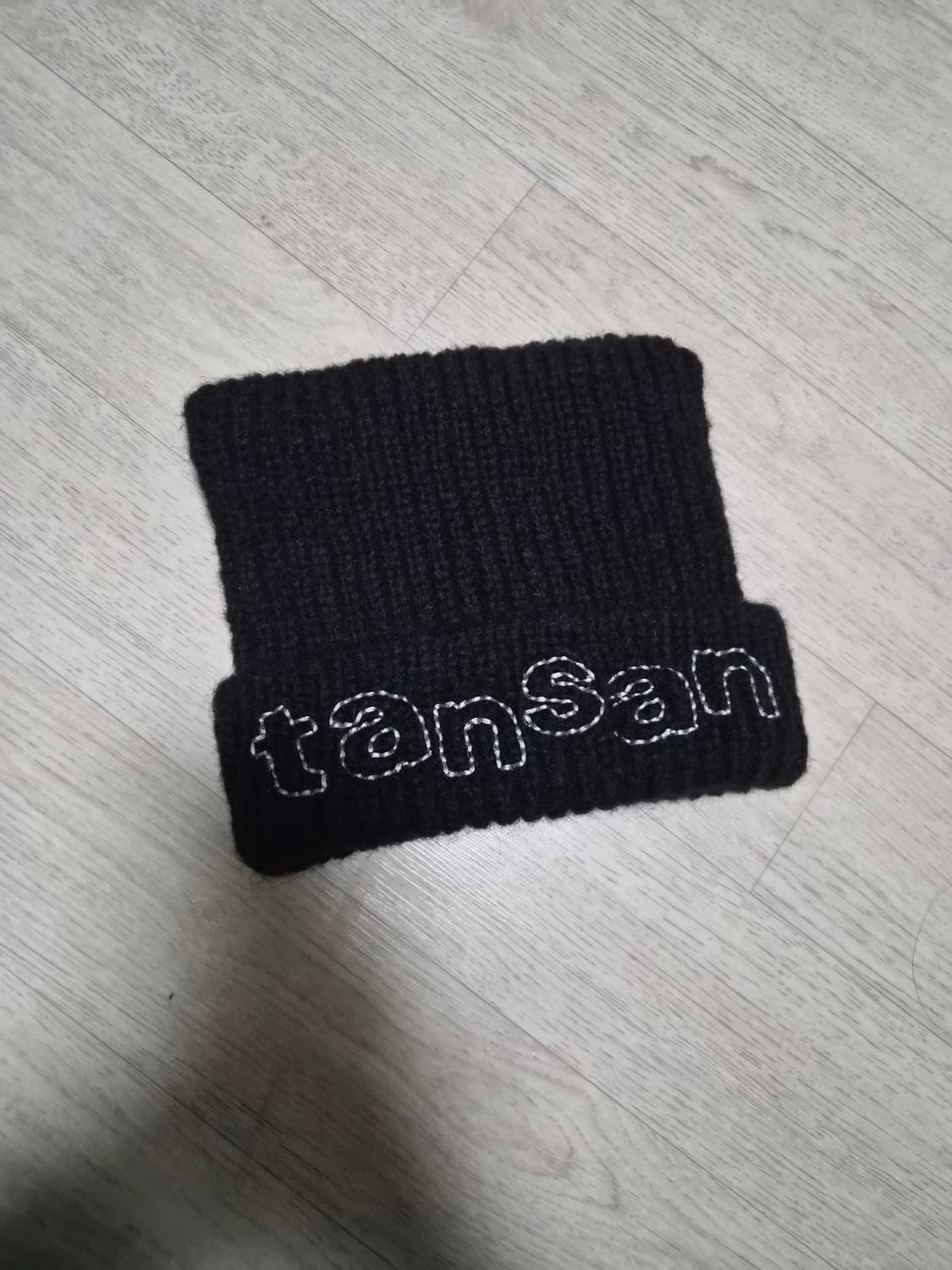 탄산 마그네슘 로고 캣 비니 블랙 상품이미지2