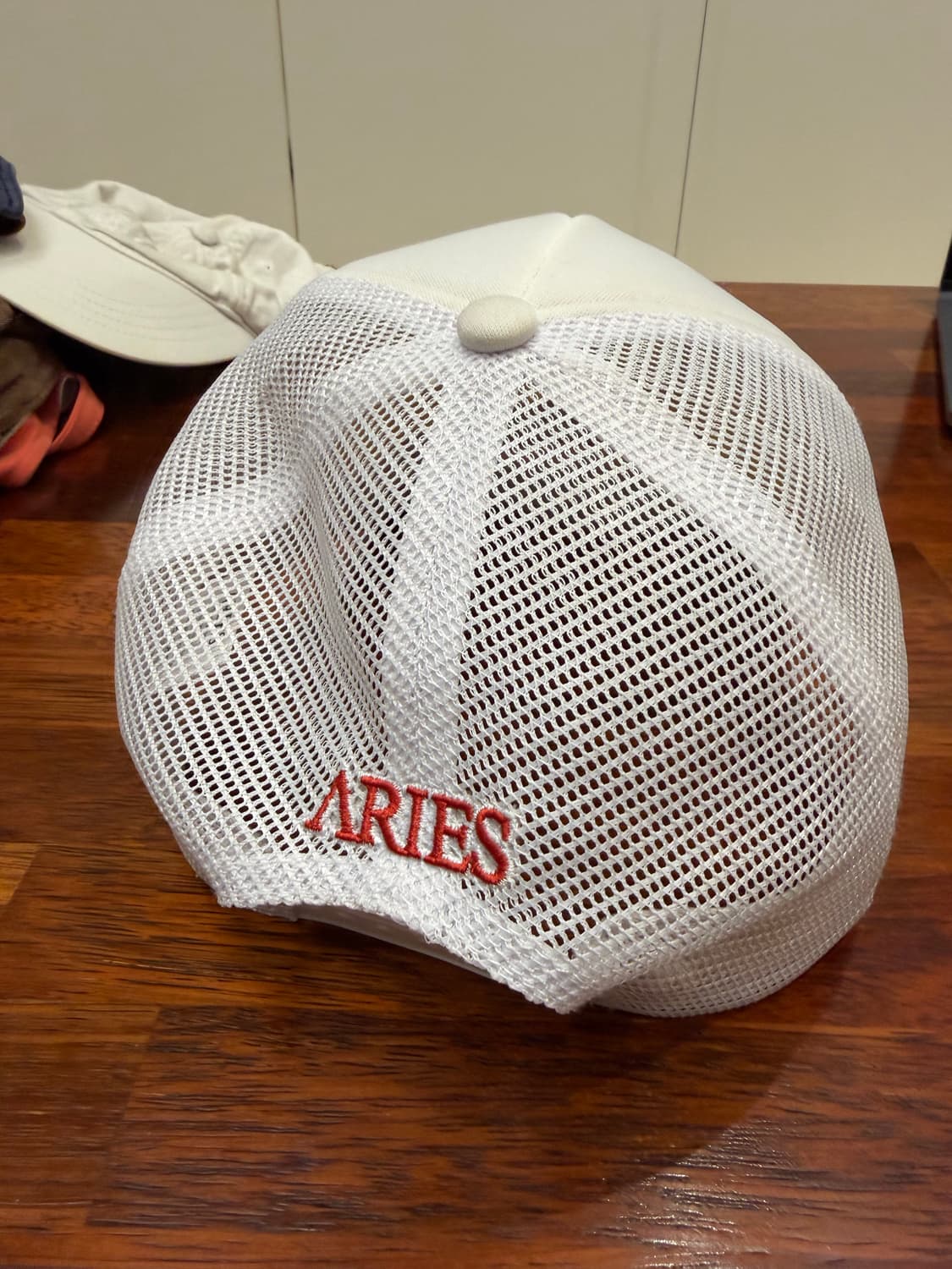 Aries 모자 화이트 상품이미지2