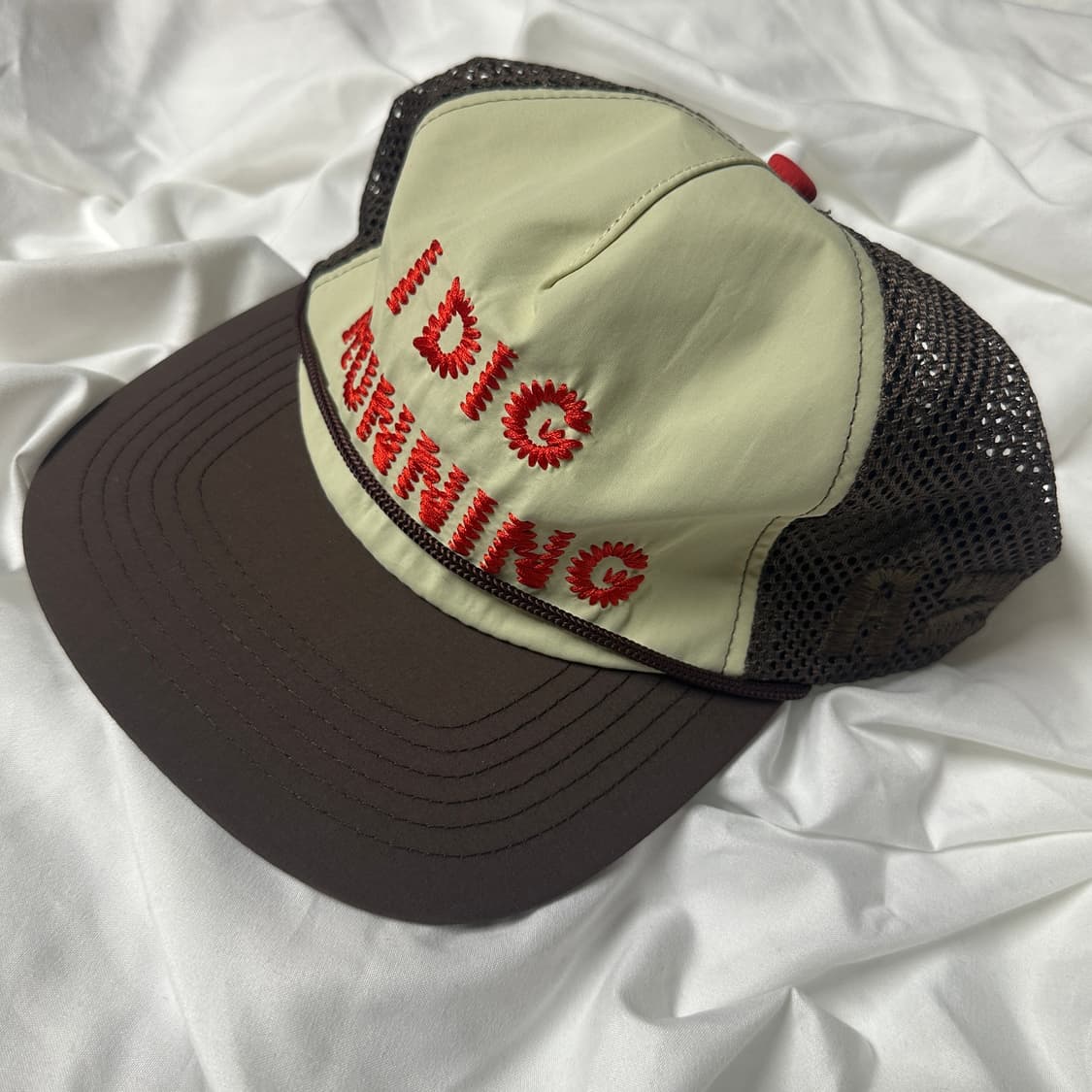 알렉스 조노 아이 디그 러닝 트러커 햇 og 브라운 상품이미지1