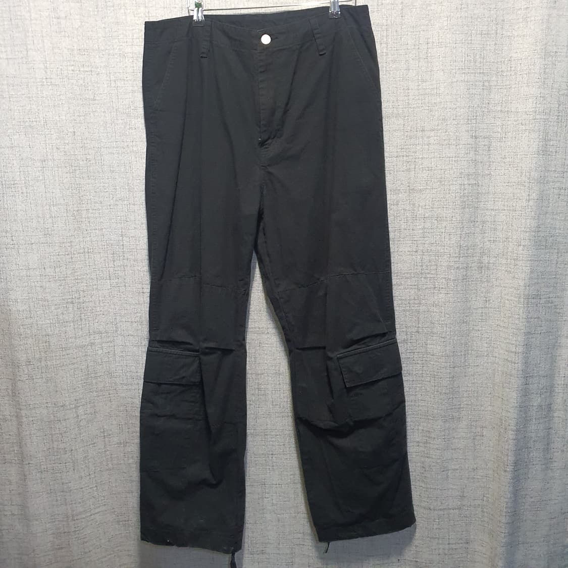 노매뉴얼 남성 블랙 카고 바지  상품이미지1