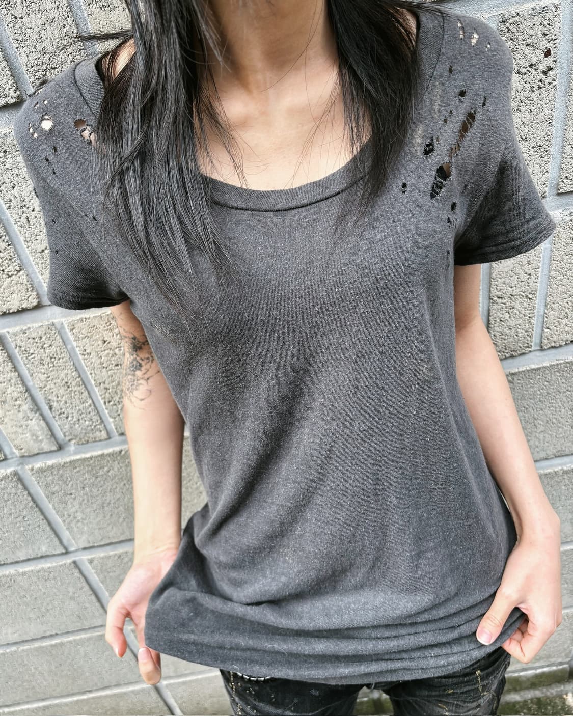 LGB 그런지 디테일 탑 상품이미지4