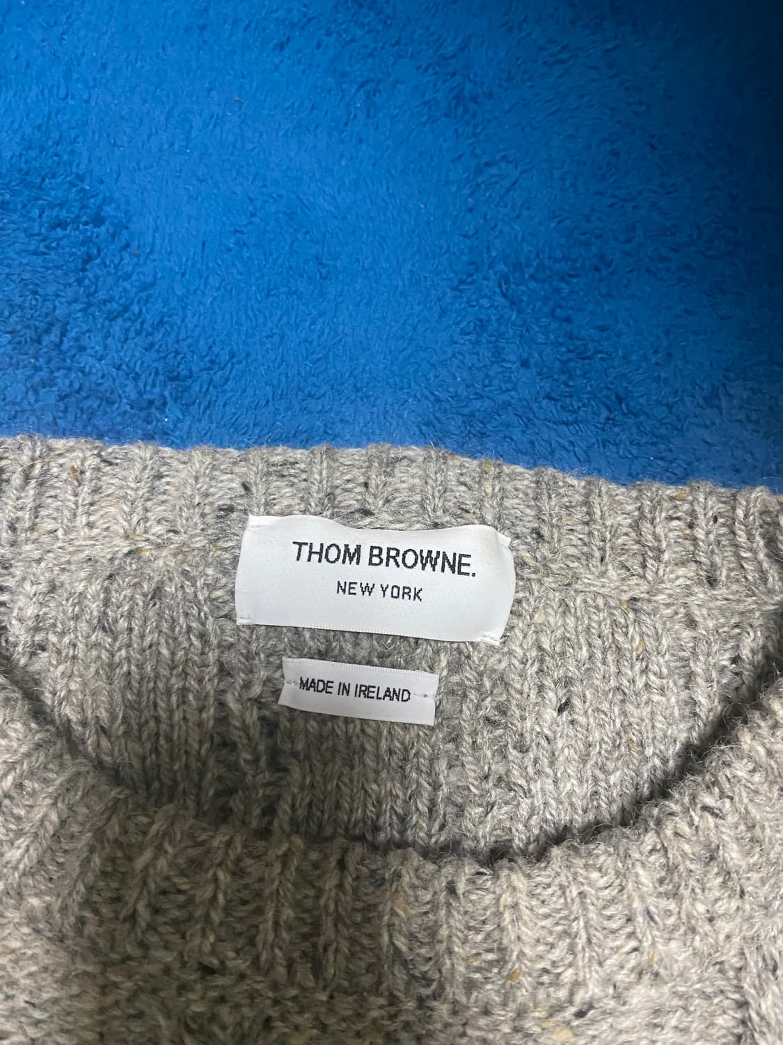 정품 25fw 톰브라운 케이블 니트 상품이미지5