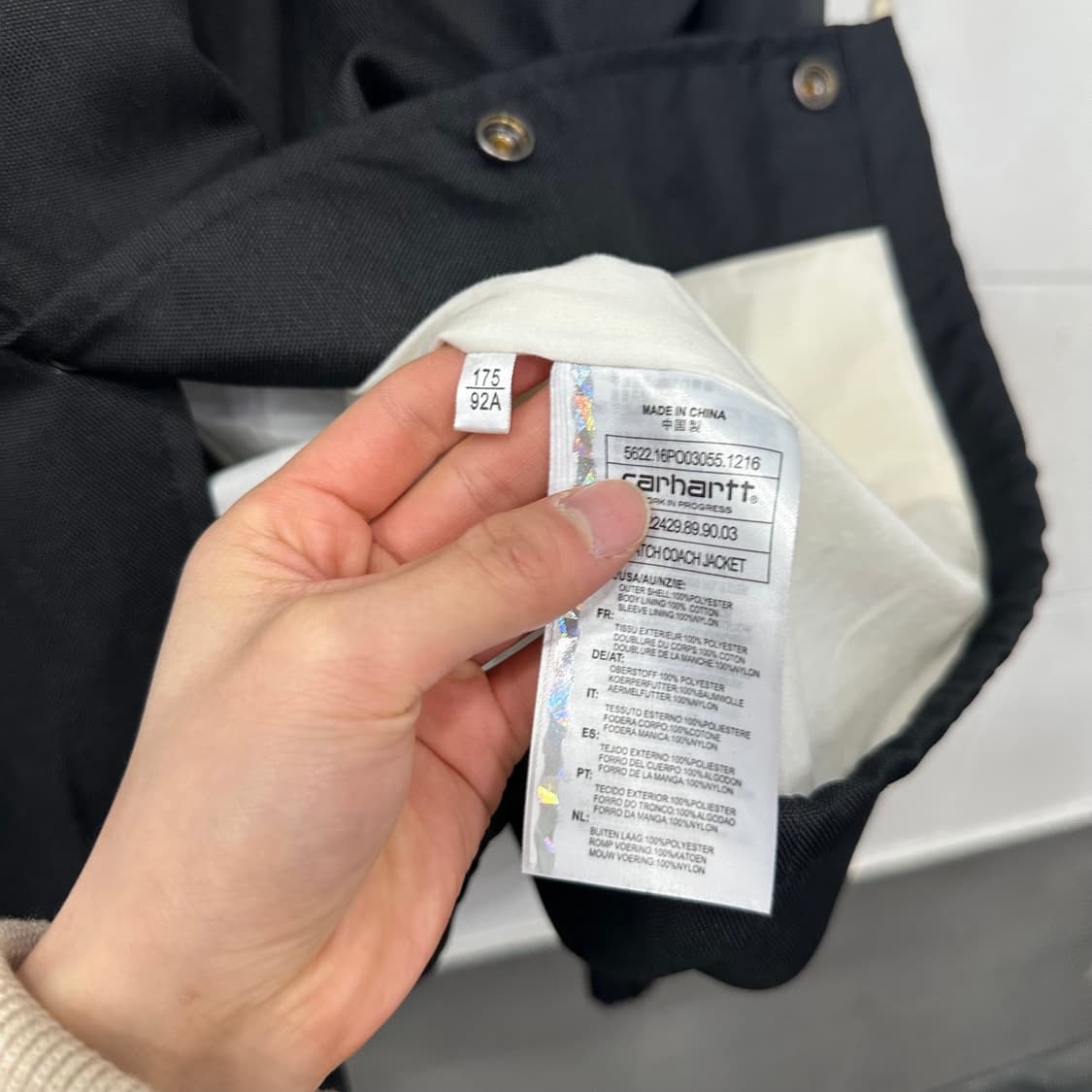 칼하트 코치자켓 상품이미지4