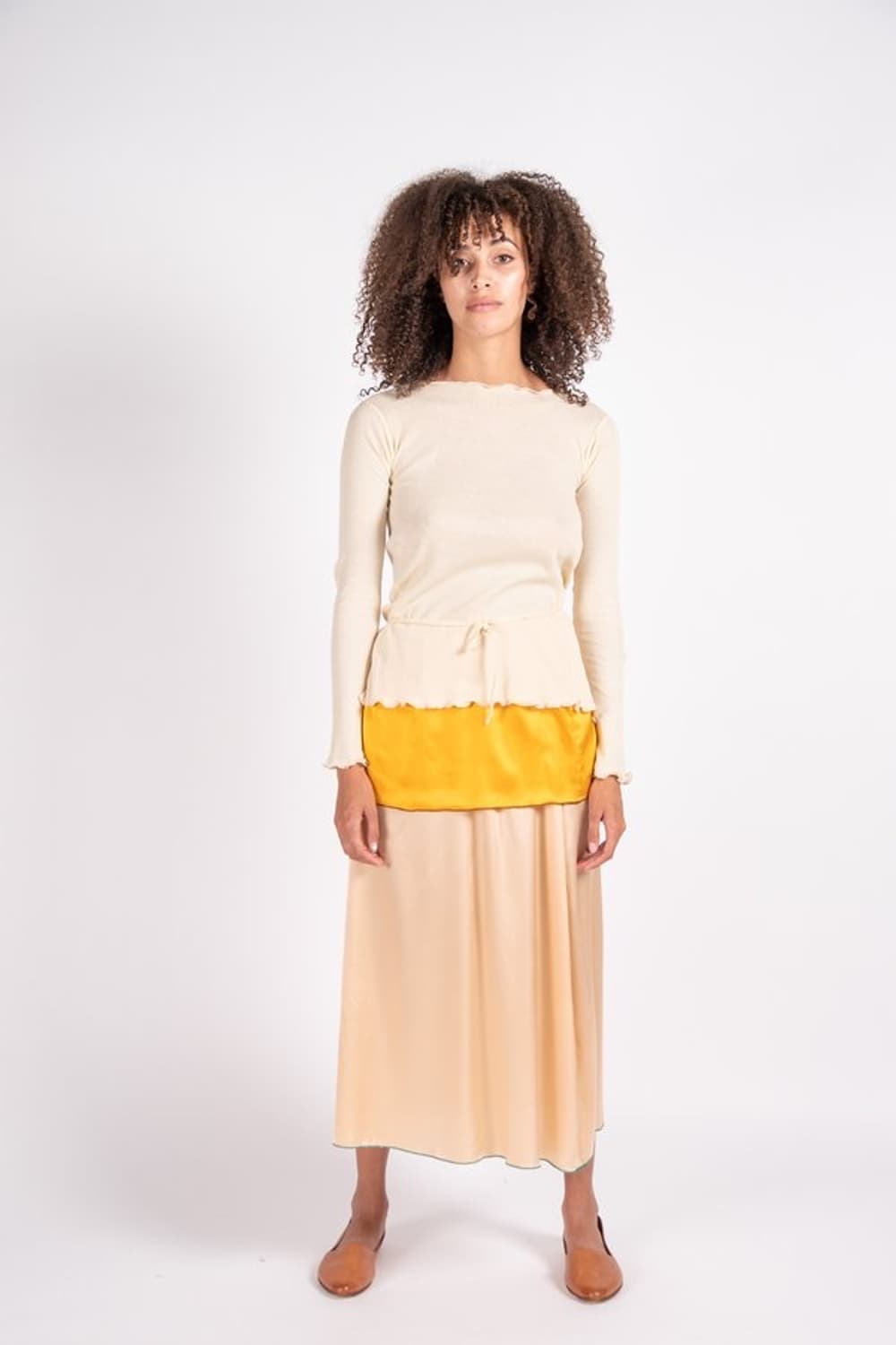 Baserange silk satin skirt 상품이미지2
