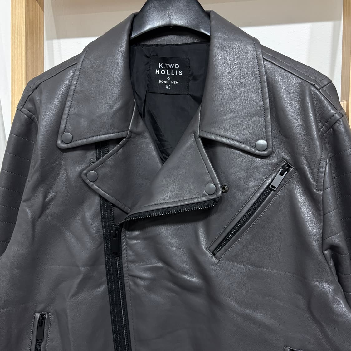 [새상품] 레더 가죽자켓 상품이미지2