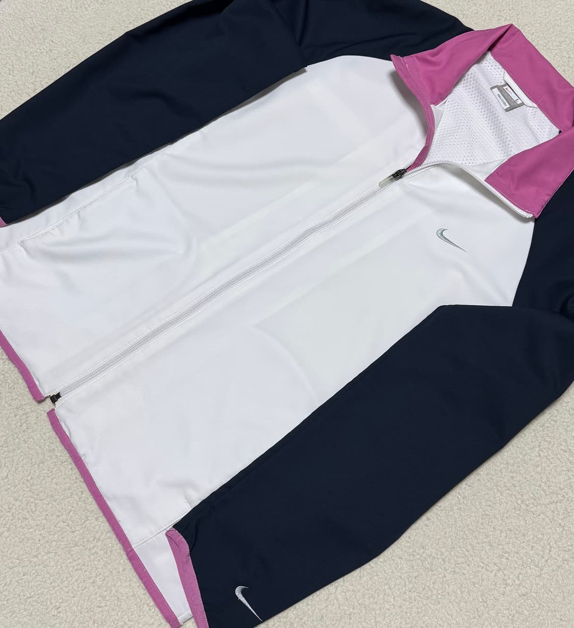 나이키 일본 나그랑 화이트 네이비 바람막이 상품이미지3