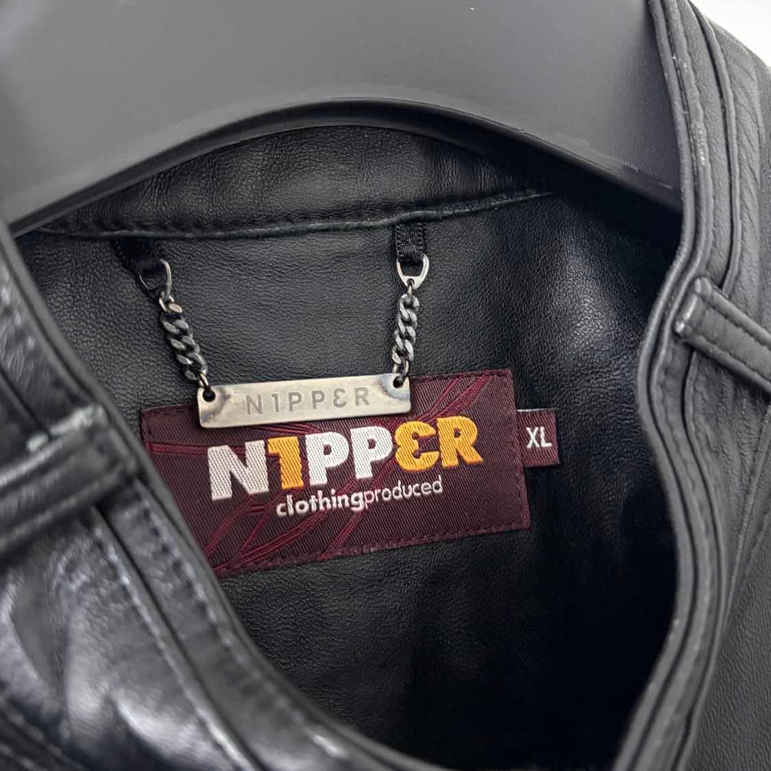 Nipper 양가죽 레이싱 바이커 자켓 상품이미지7