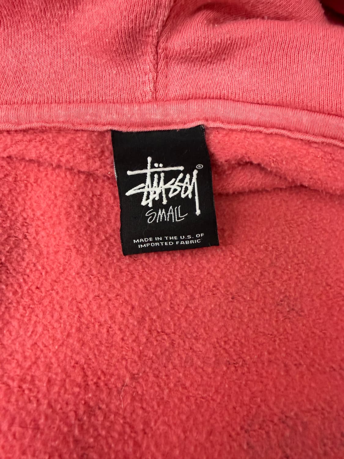 stussy multi logo zipup hoodie 상품이미지3