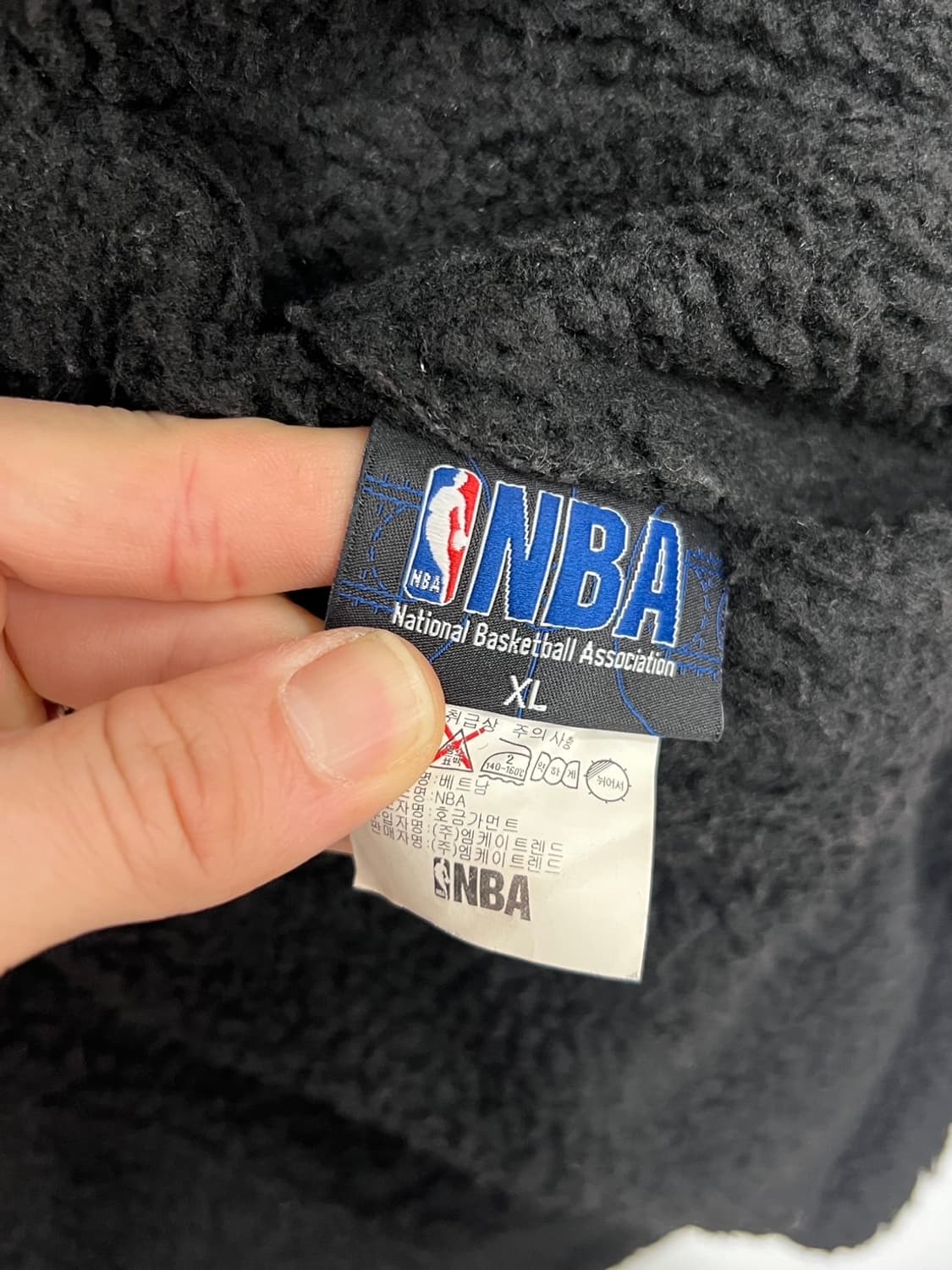 NBA 시카고불스 양면 뽀글이 쉐르파베스트 상품이미지4