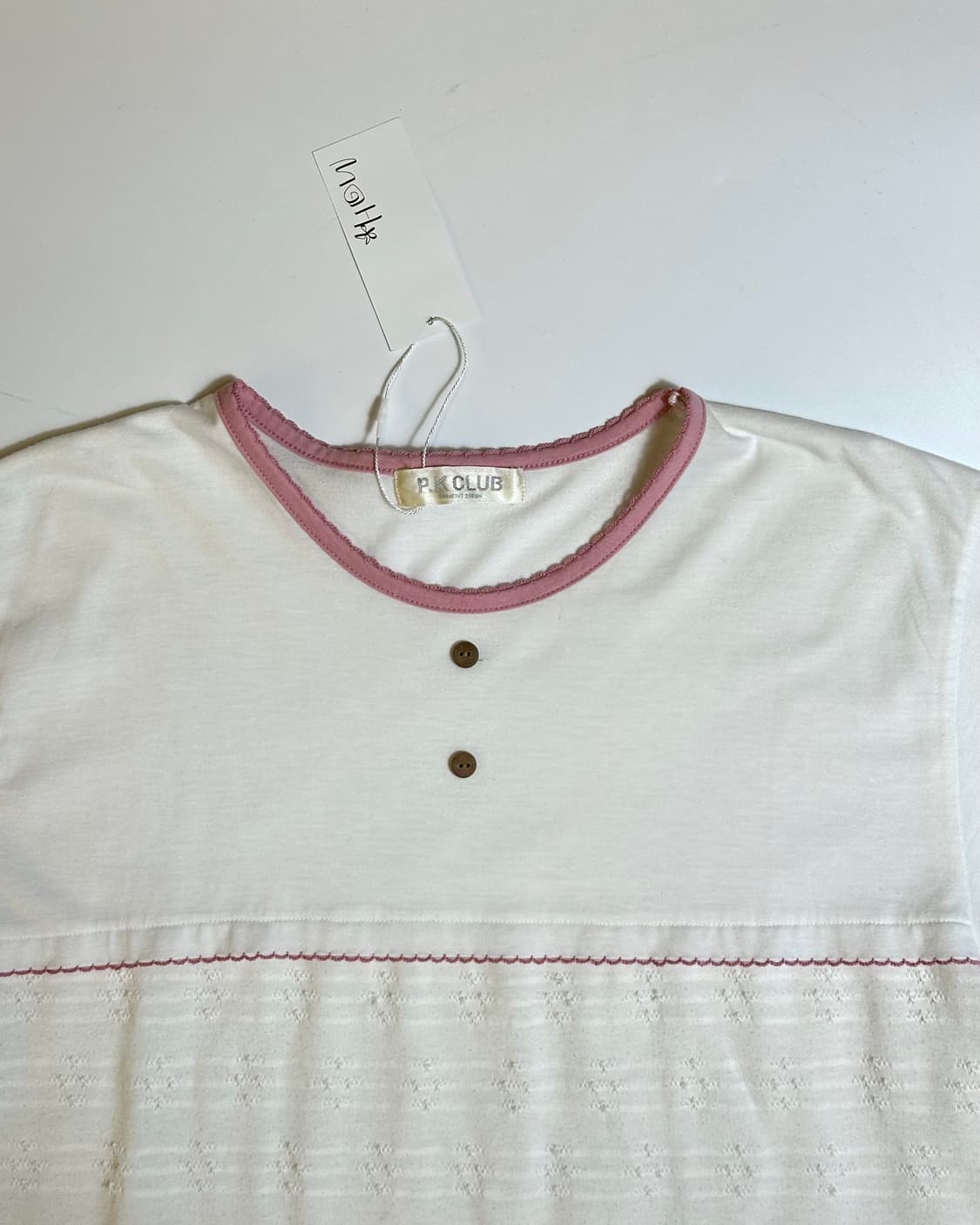 핑크 펀칭 티셔츠 상품이미지7