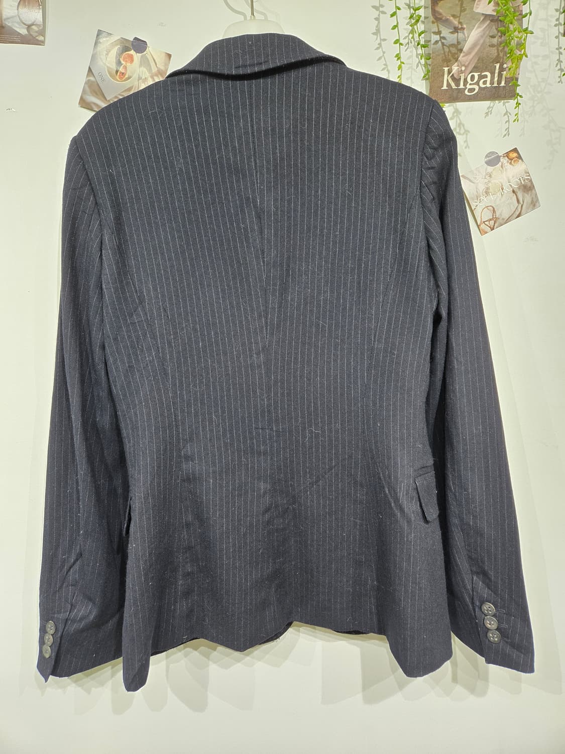 막스마라 스트라이프 여성 정장 자켓 상품이미지4