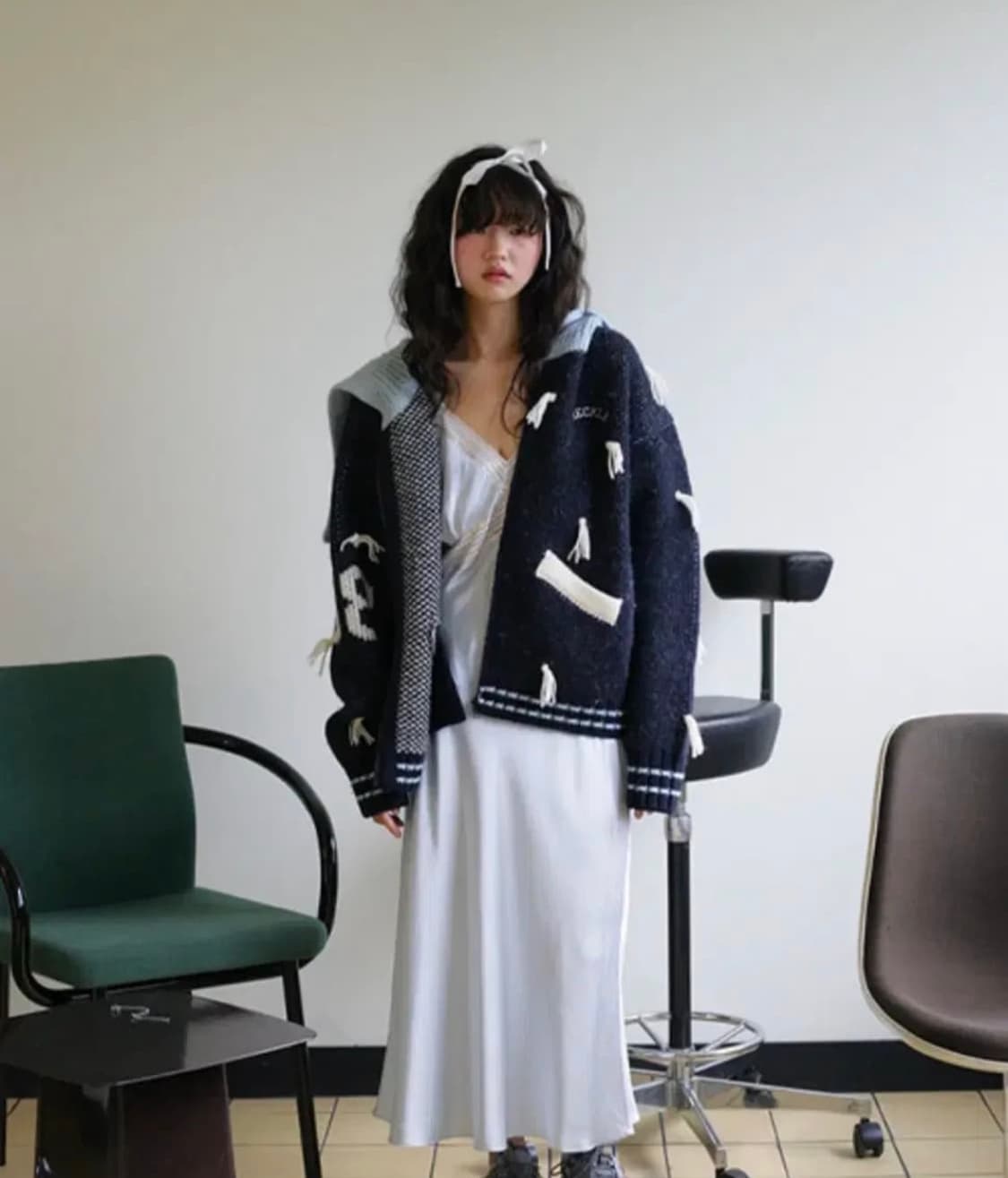 프레클 니트 퍼 울 후디 상품이미지3