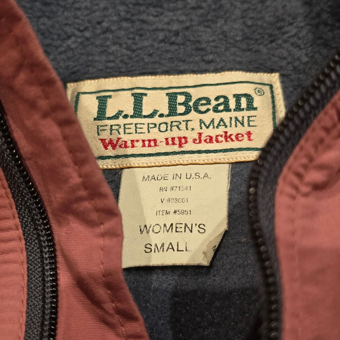 80s L.L.Bean 웜업 자켓 상품이미지5
