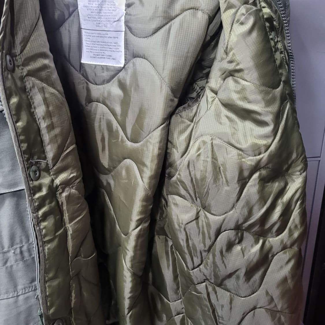 미 m65 야상 복각제품 상품이미지4