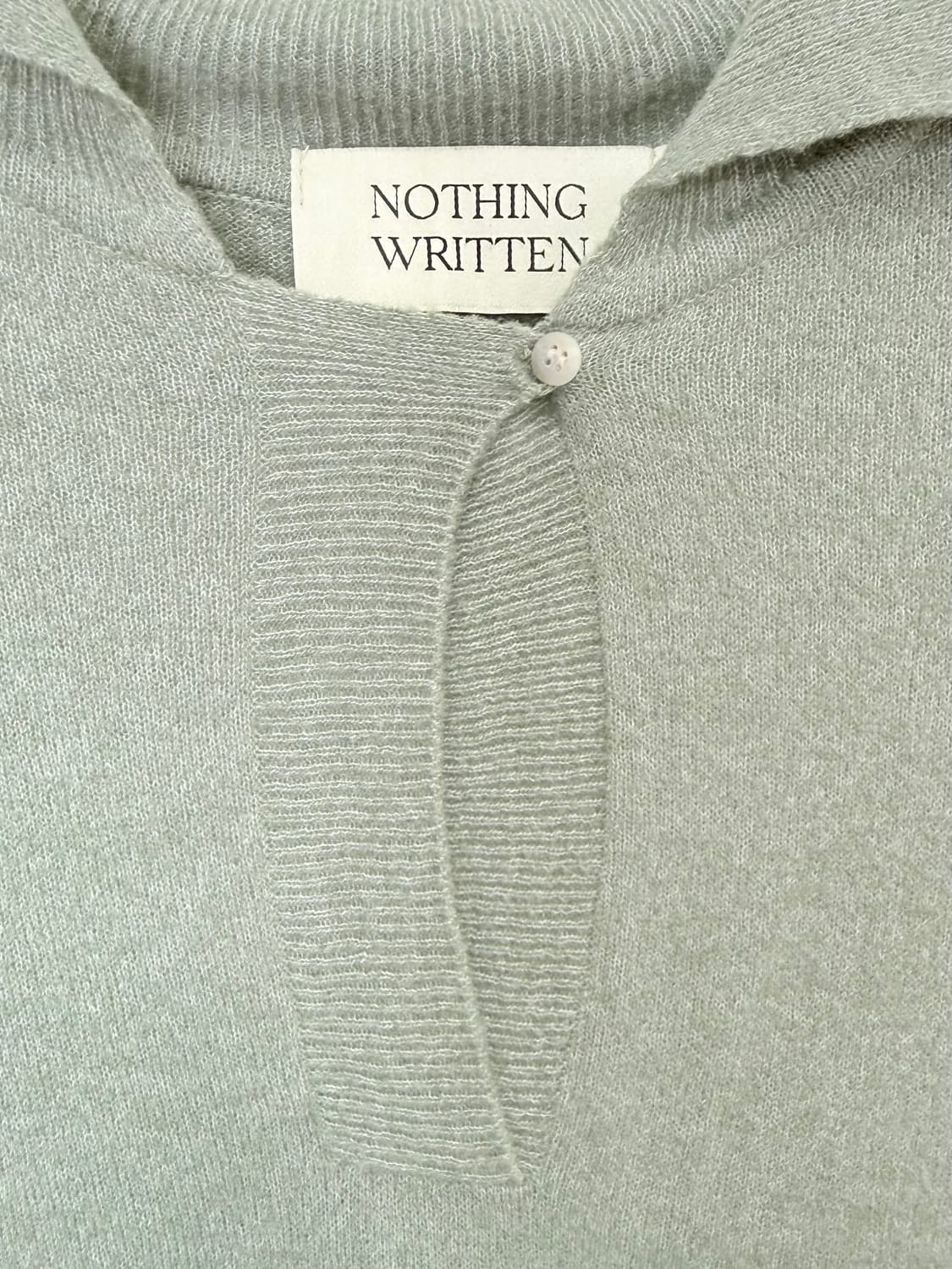 낫띵리튼 버튼 카라니트 상품이미지3