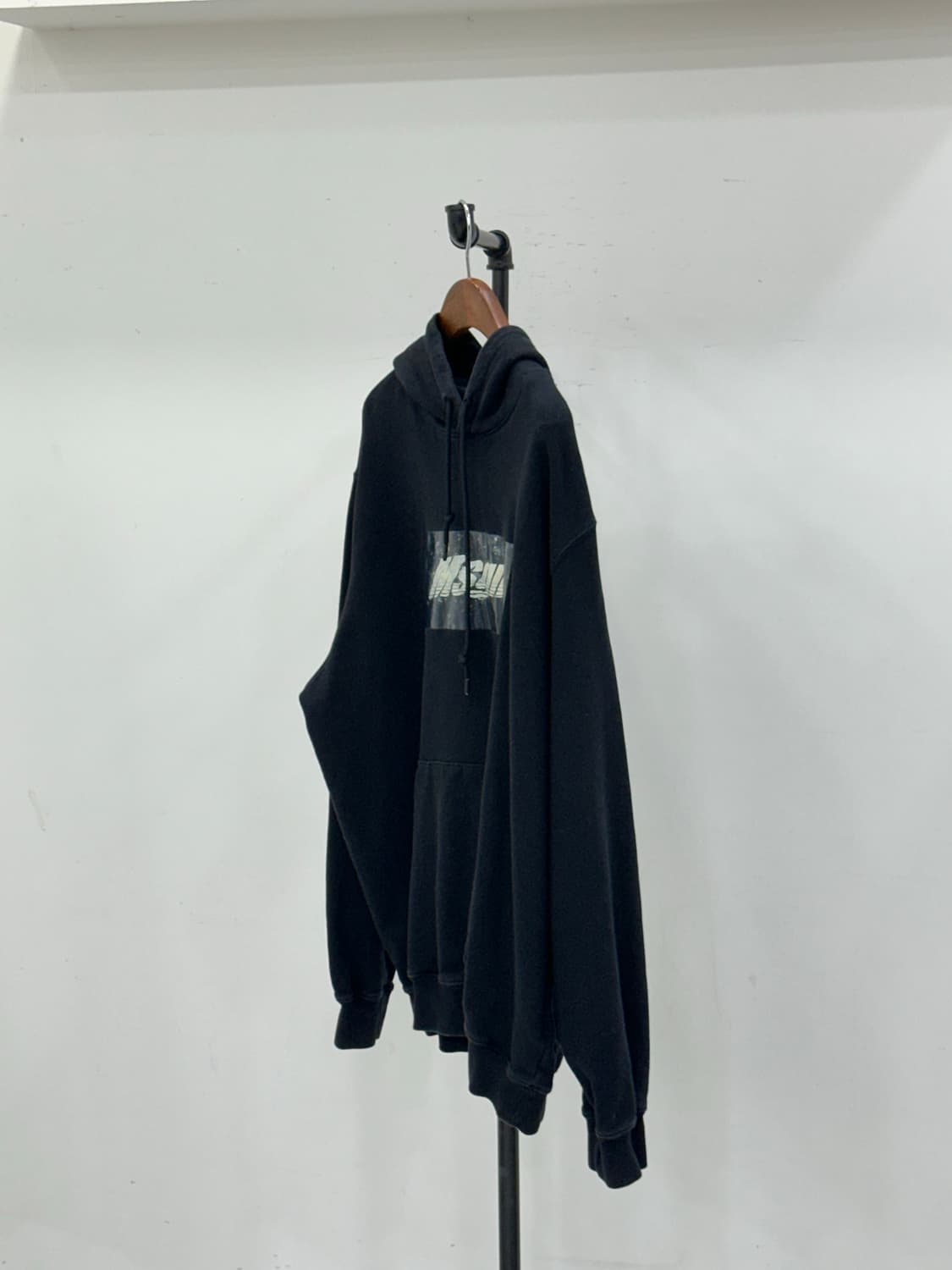 Msgm 후드 블랙 상품이미지3