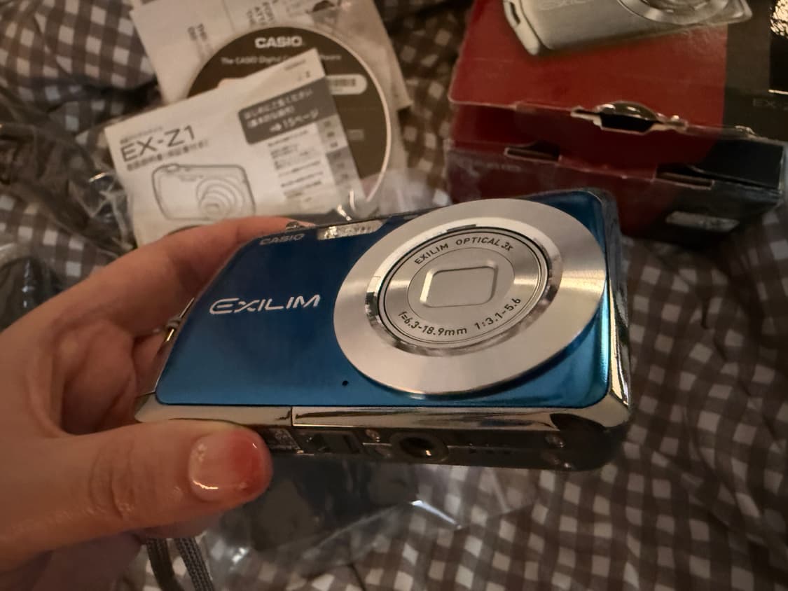 빈티지 카메라 카시오 엑슬림 ex-Z1 Casio exilim Z1 상품이미지4