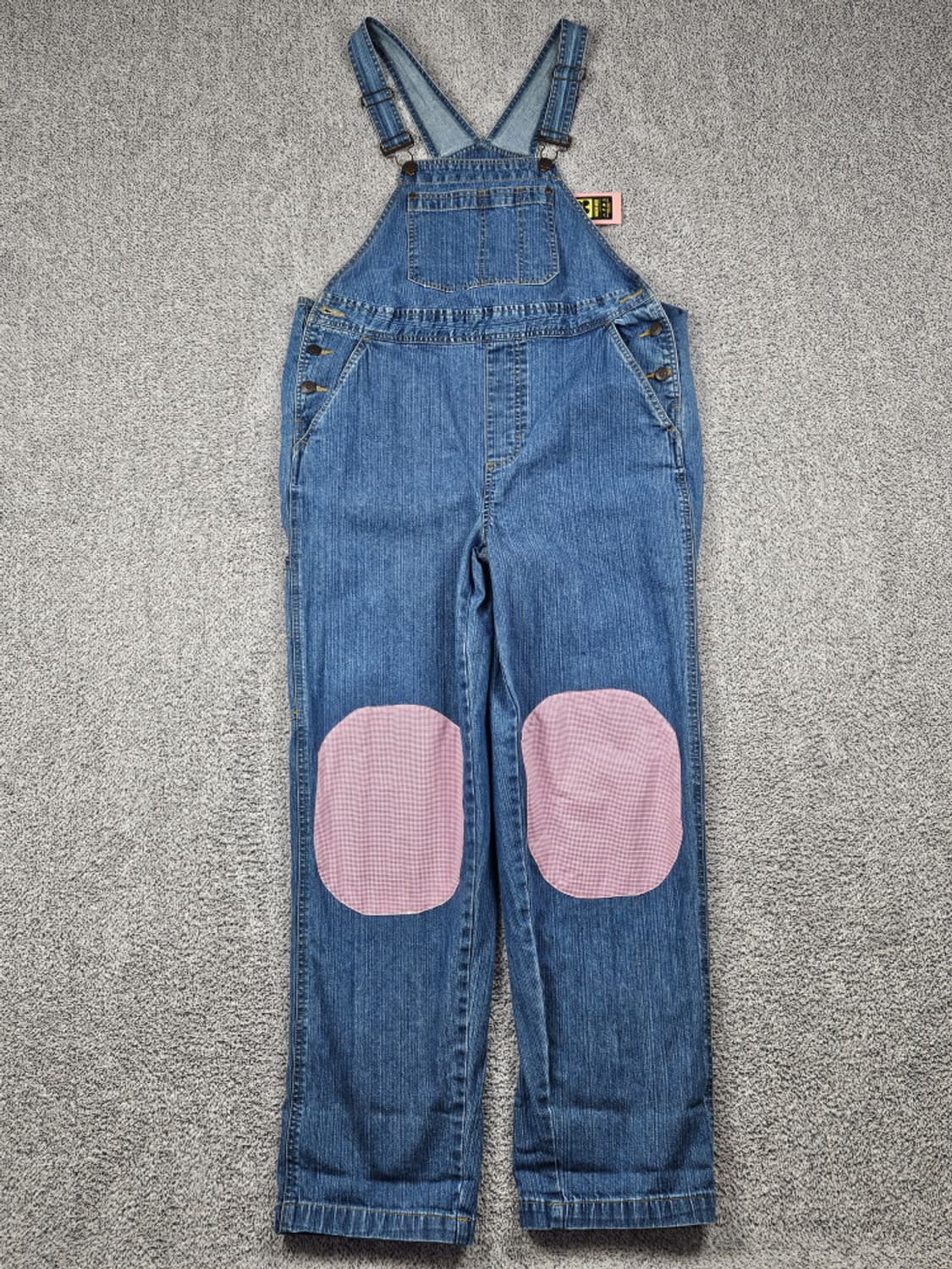 IN DUE TIME 데님 패치드 워크 오버롤 ( S ) / 10311 상품이미지2