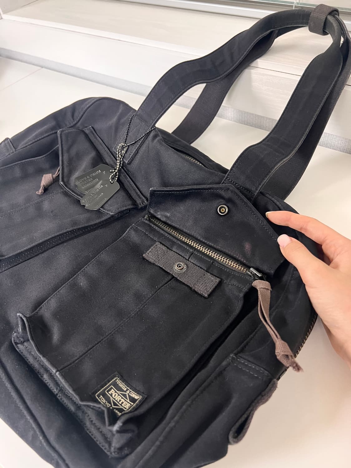 PORTER-LOVE&PEACE SHOULDER BAG 포터 숄더백 상품이미지7