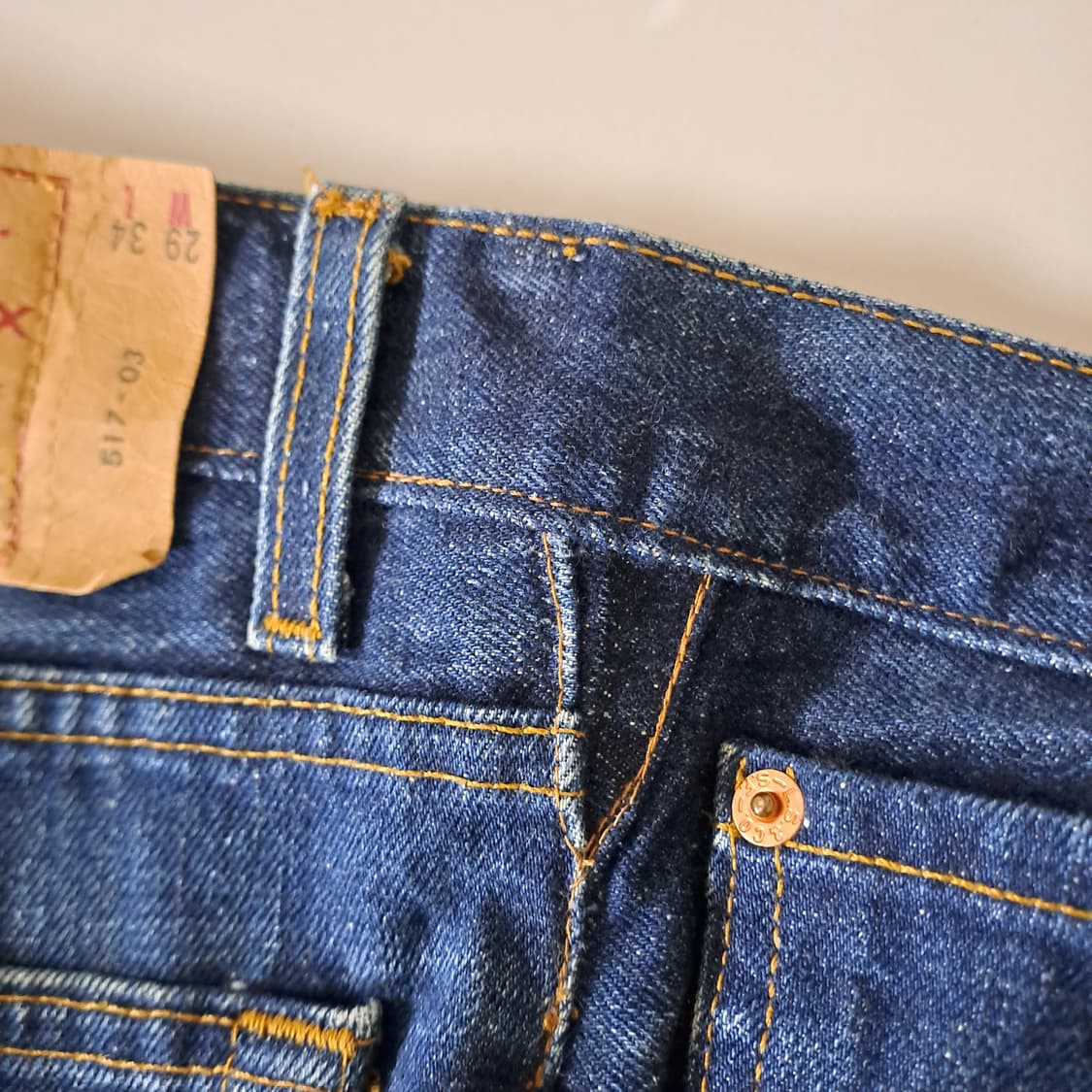 (택포) 90's 리바이스 517 U.S.A 제조 부츠컷 B473 상품이미지6