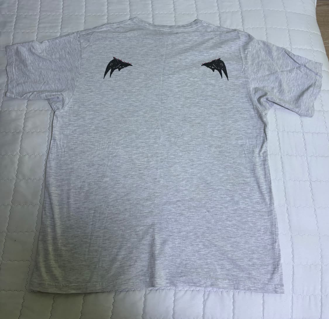 해칭룸 데빌티 Devil Tee 1/2 1% M.Grey 상품이미지3