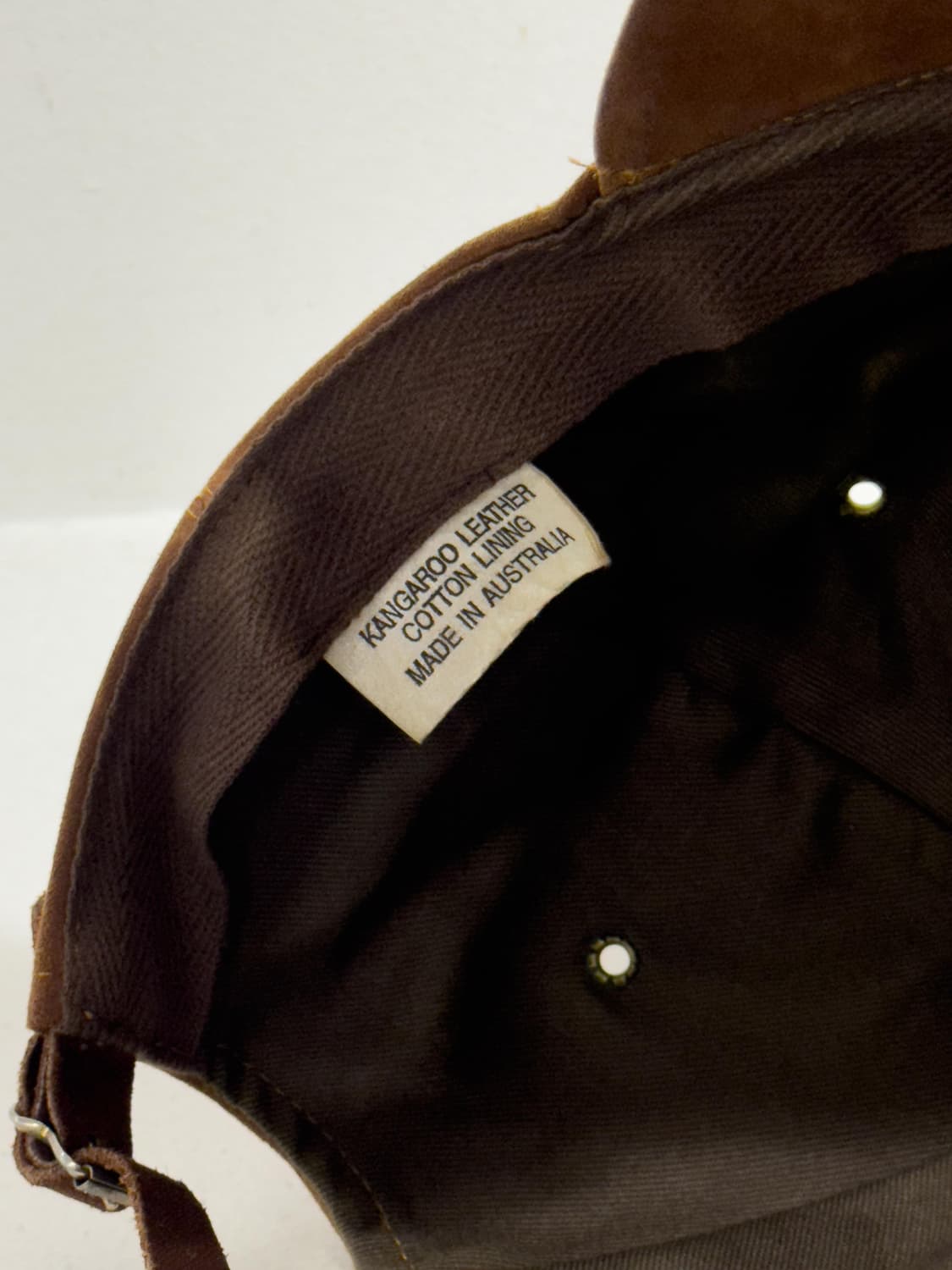 누벅 레더 빈티지 캡 상품이미지6