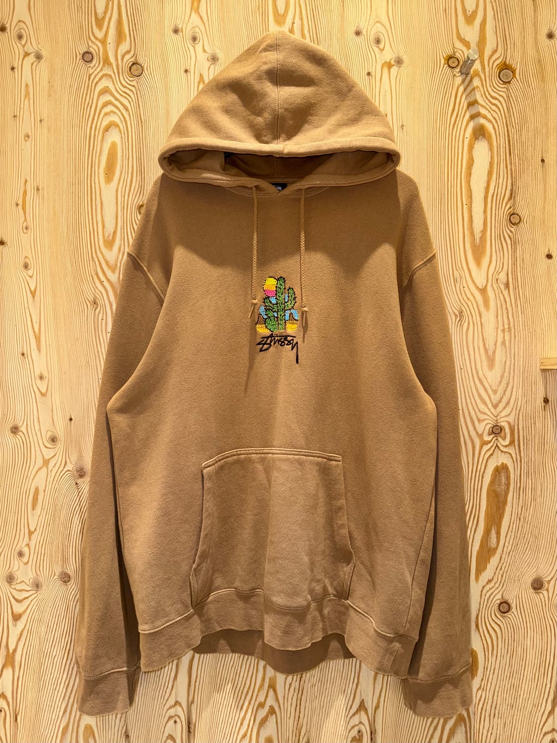 스투시 선인장 그래픽 후드티 상품이미지1