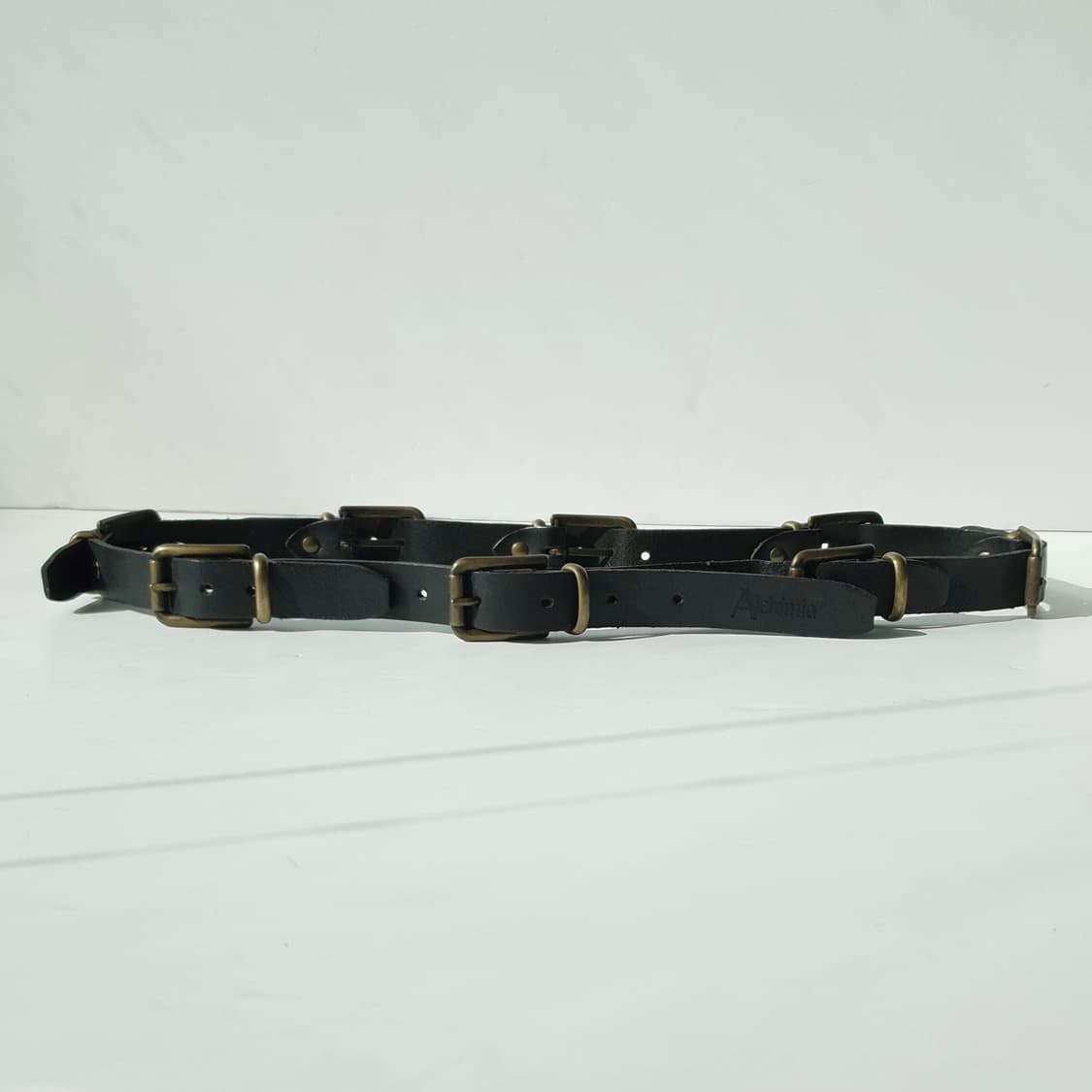 Alchimia leather belt 상품이미지7