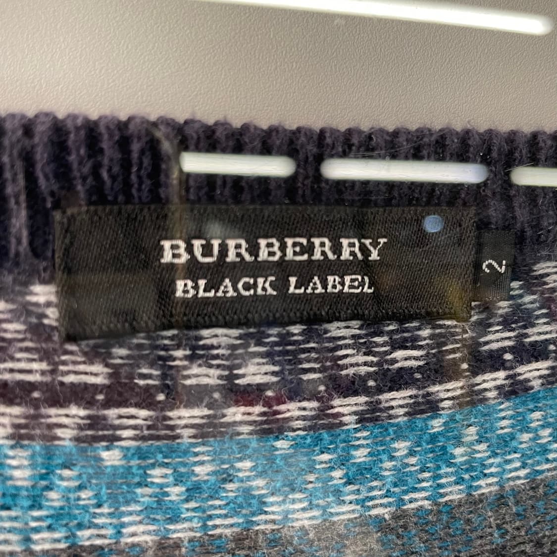 버버리 페어아일 브이넥 니트 상품이미지9