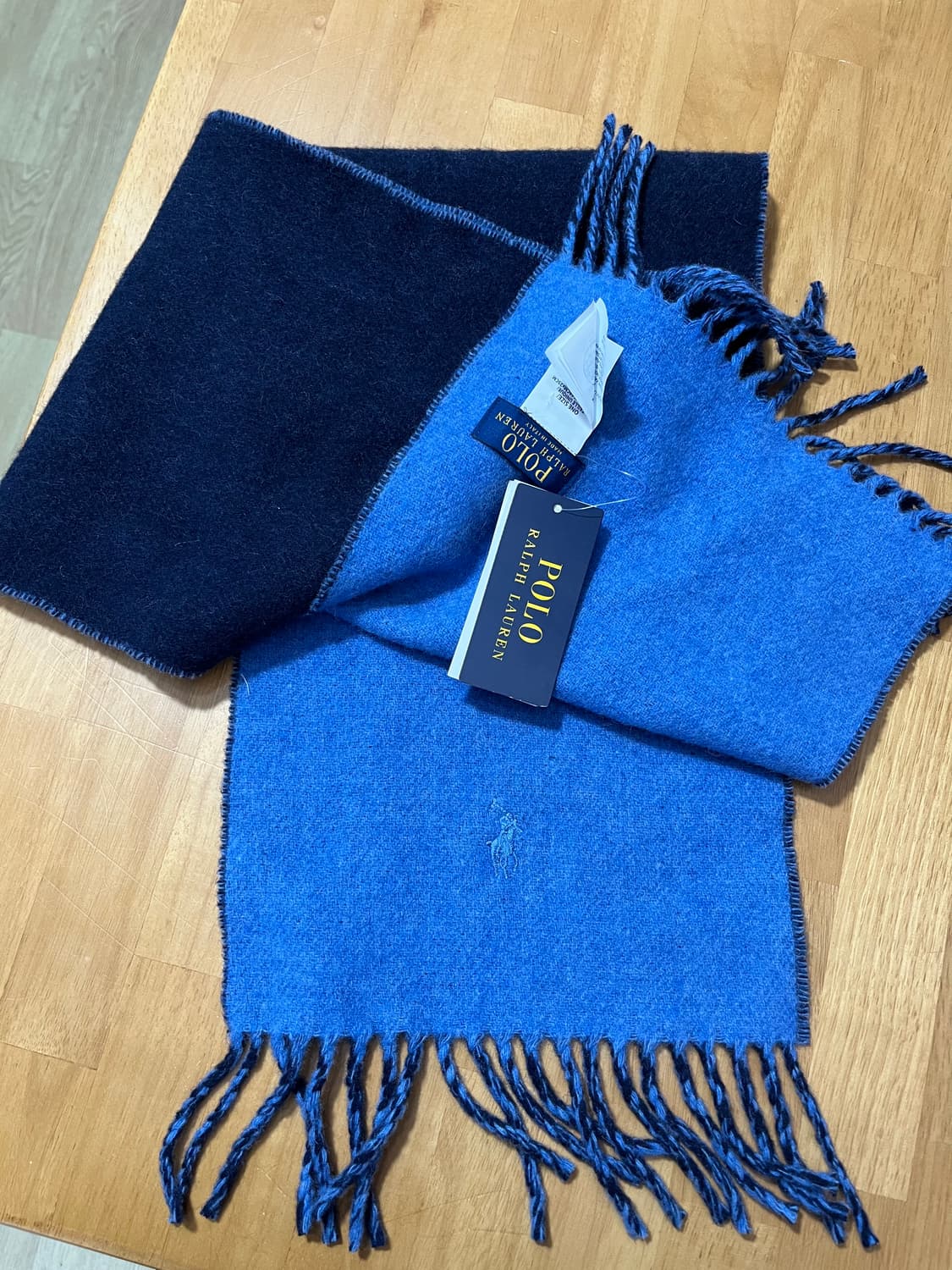 (새상품) 폴로 랄프로렌 양면 울 머플러 목도리 상품이미지2