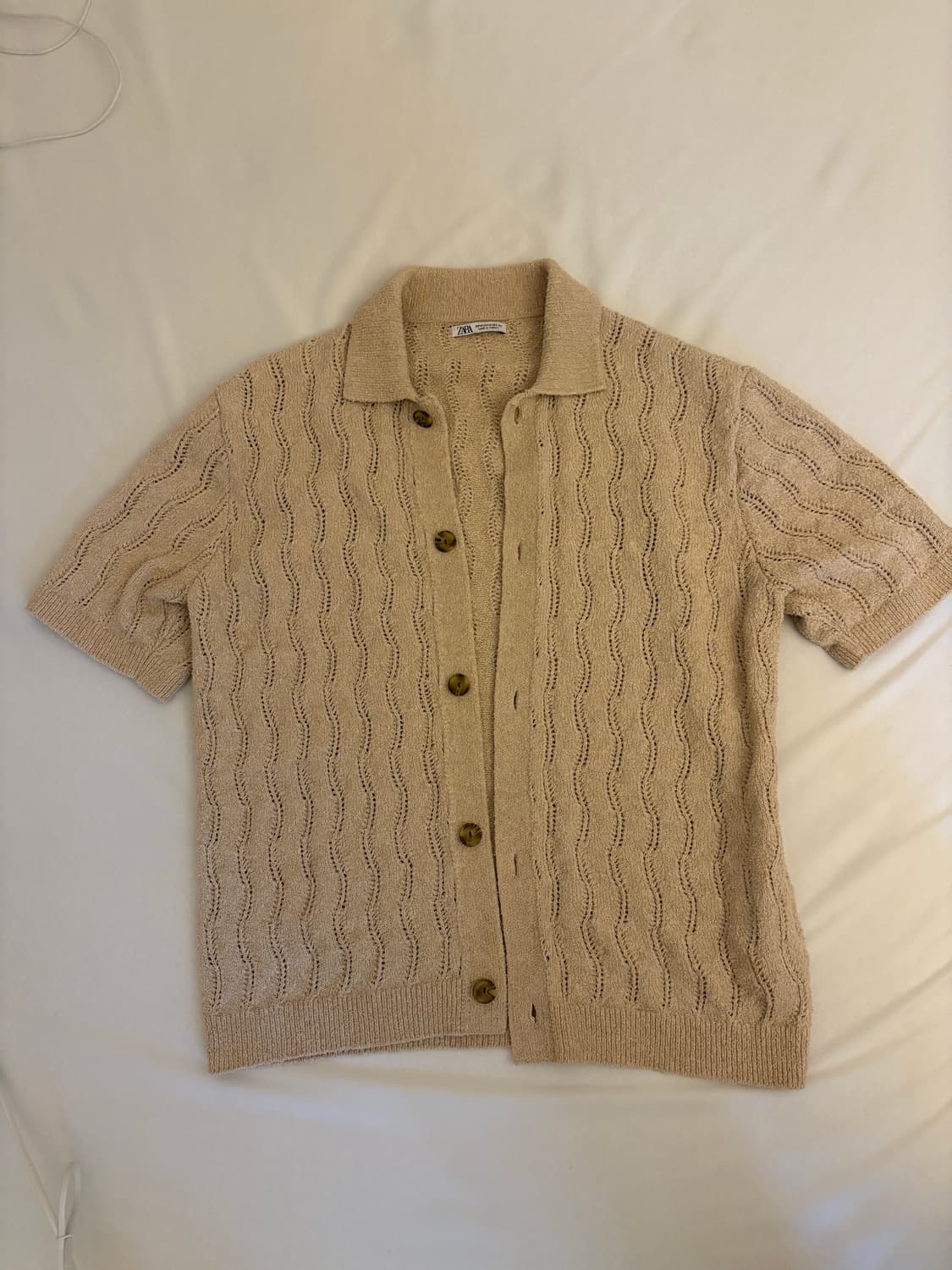 자라 반팔 니트셔츠 상품이미지1