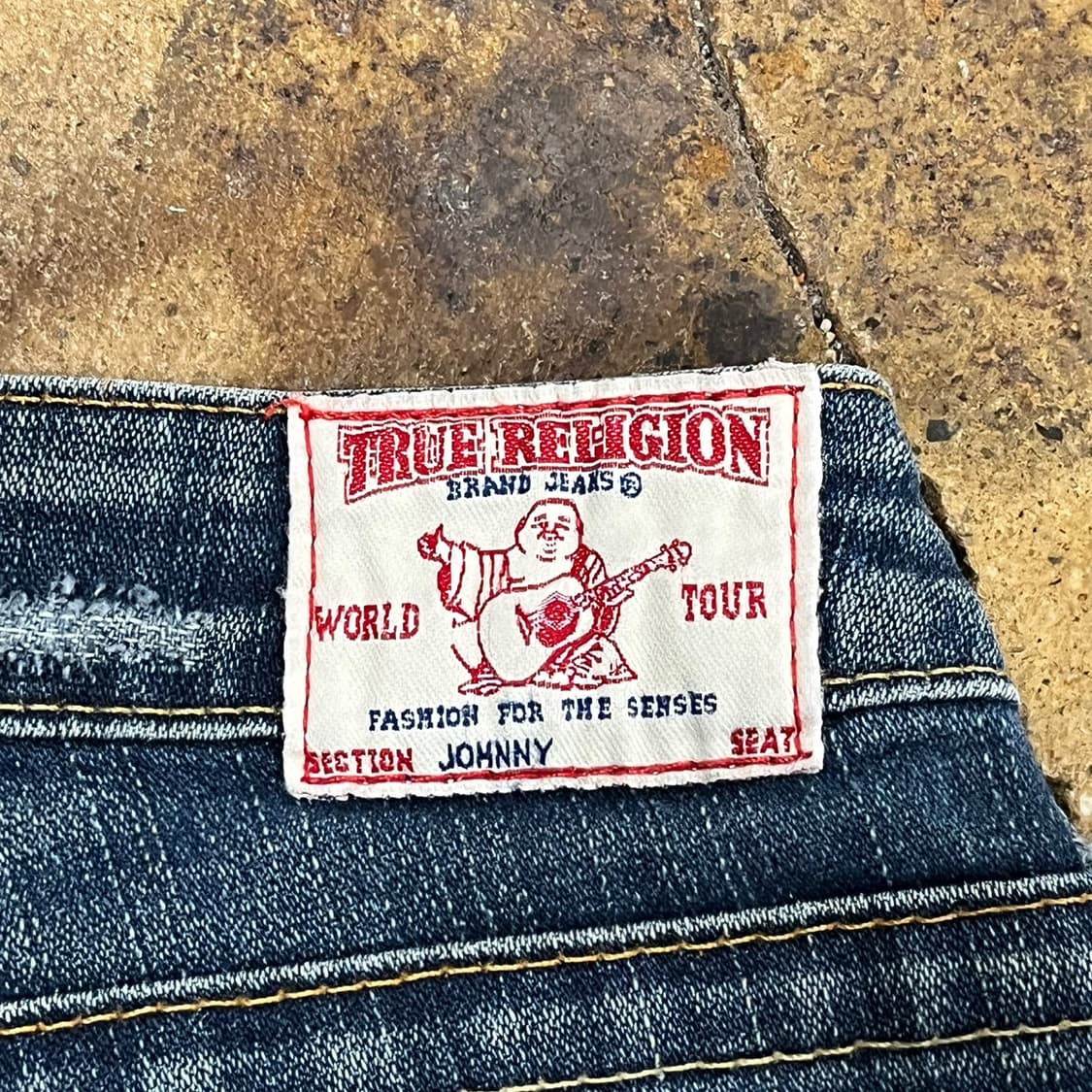 [정품/25] 트루릴리젼 데님 청바지 데미지진 b18 상품이미지5