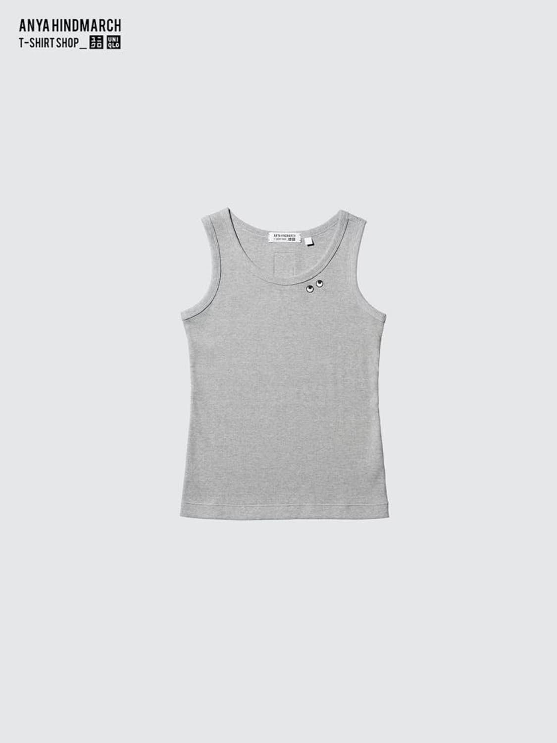 유니클로 안야 힌드마치 슬리브리스 그레이 상품이미지2