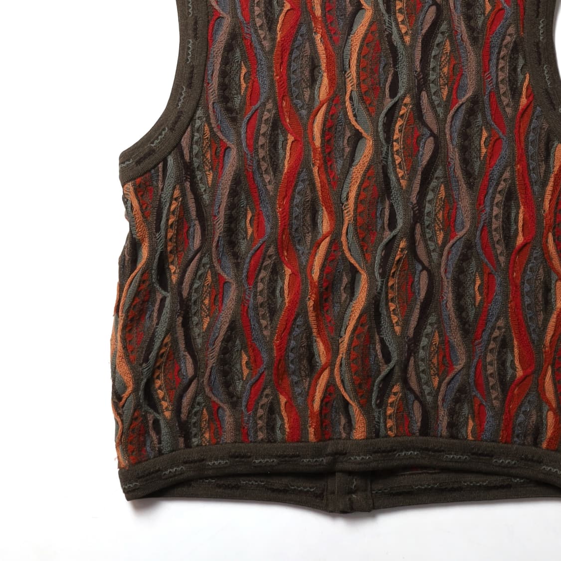 쿠지 Coogi Cable Knit Button Vest 

 상품이미지6