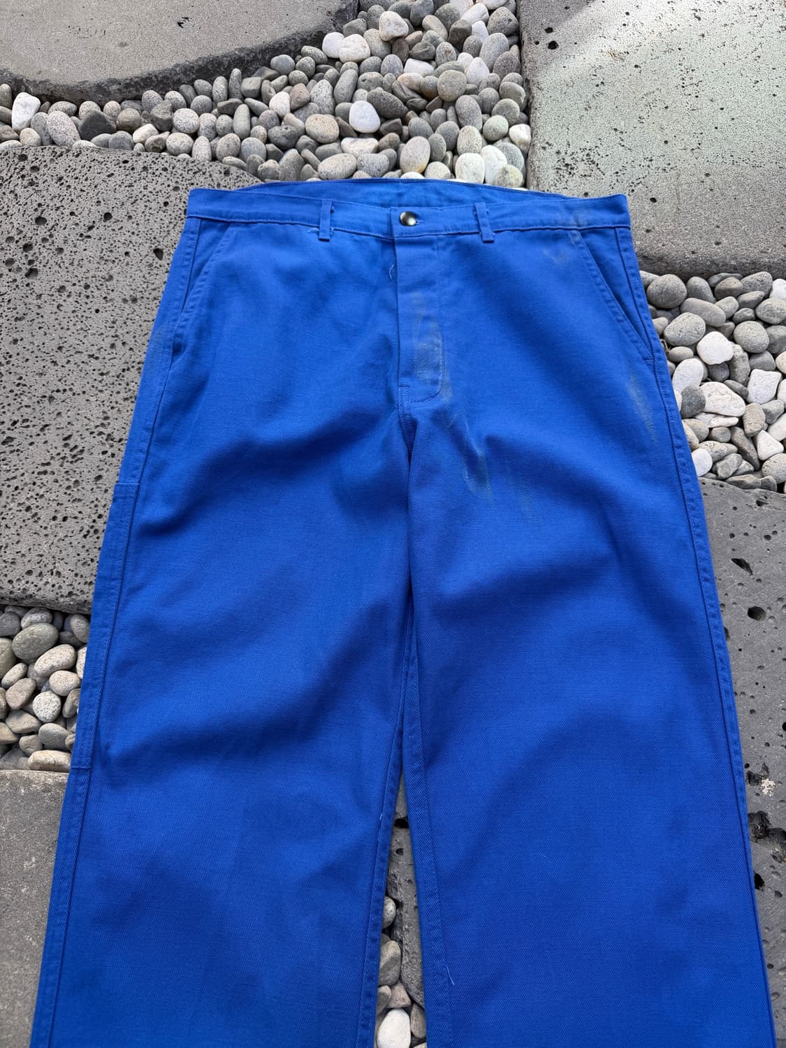 1990s CEPOVETT BUGATTI BLUE 프렌치워크팬츠 상품이미지3