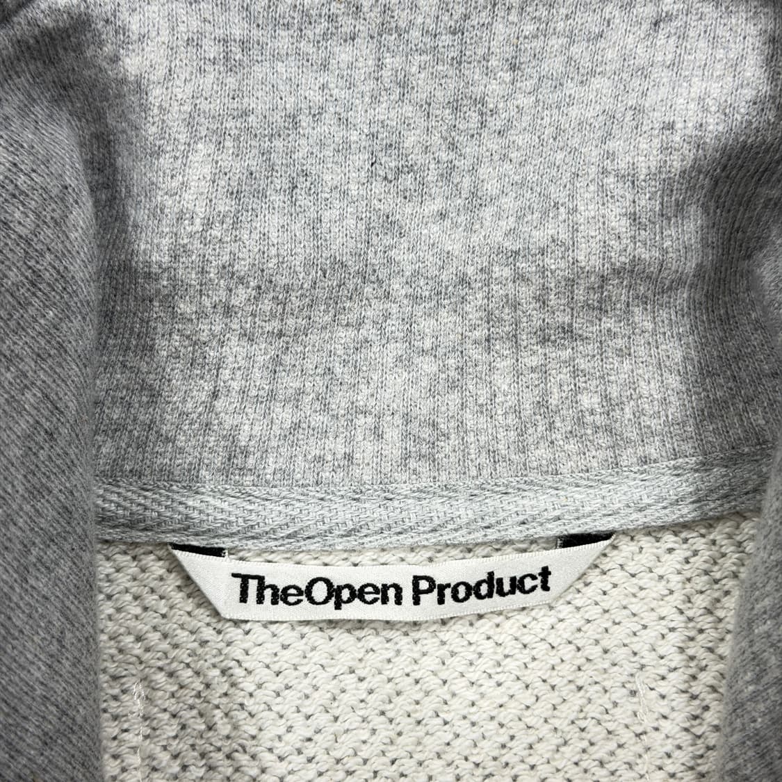 더오픈프로덕트 저지 롱 트랙 자켓 집업 그레이 2 상품이미지6