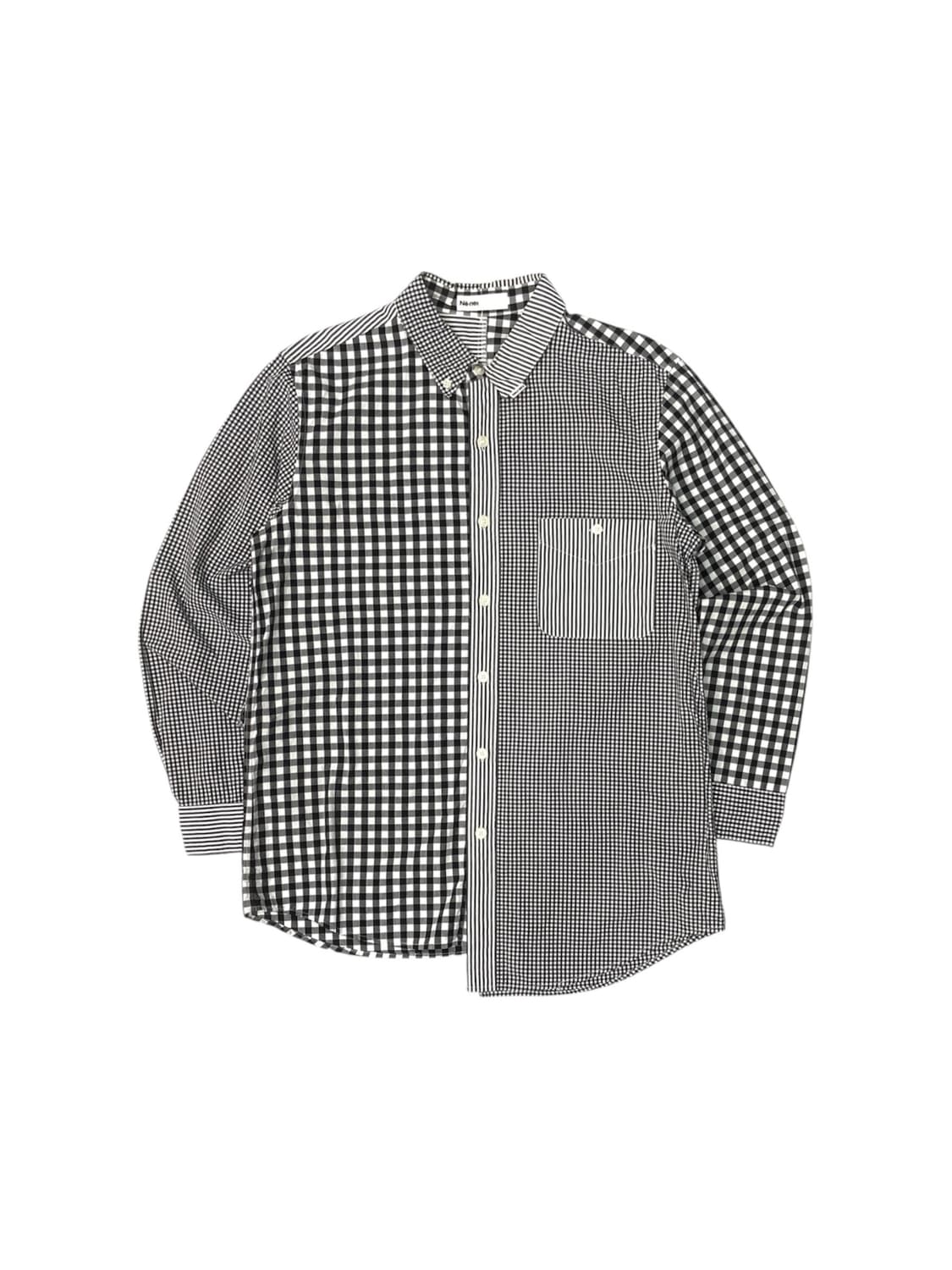 Issey miyake Ne-net Patchwork Shirt 상품이미지1