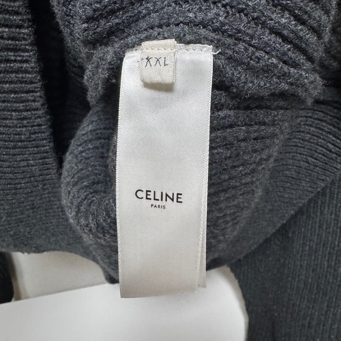 셀린느 리브드 울 니트 후드 XXL  상품이미지5