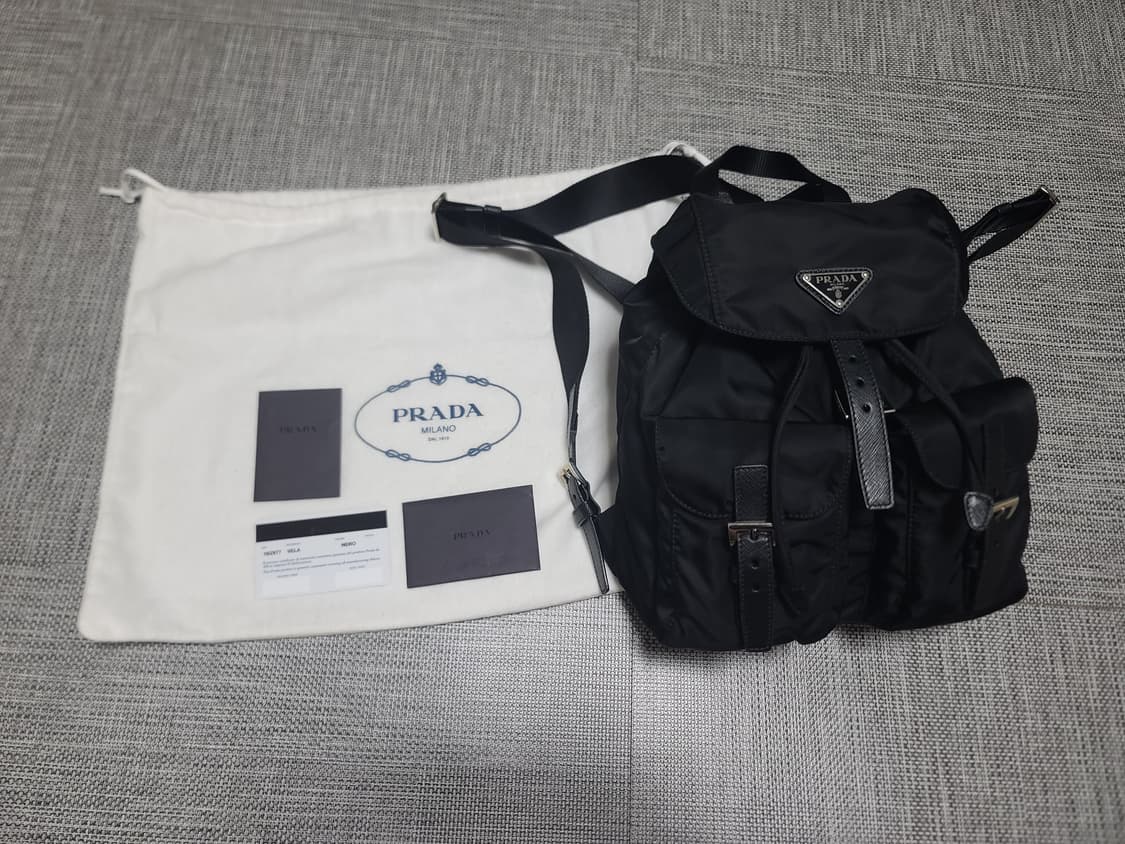 프라다 백팩 스몰 1bz677 나일론 백팩 프라다가방 명품백팩 상품이미지2