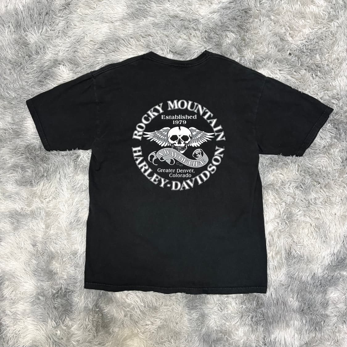 빈티지 할리데이비슨 “Got Asphalt?” 티셔츠 상품이미지6