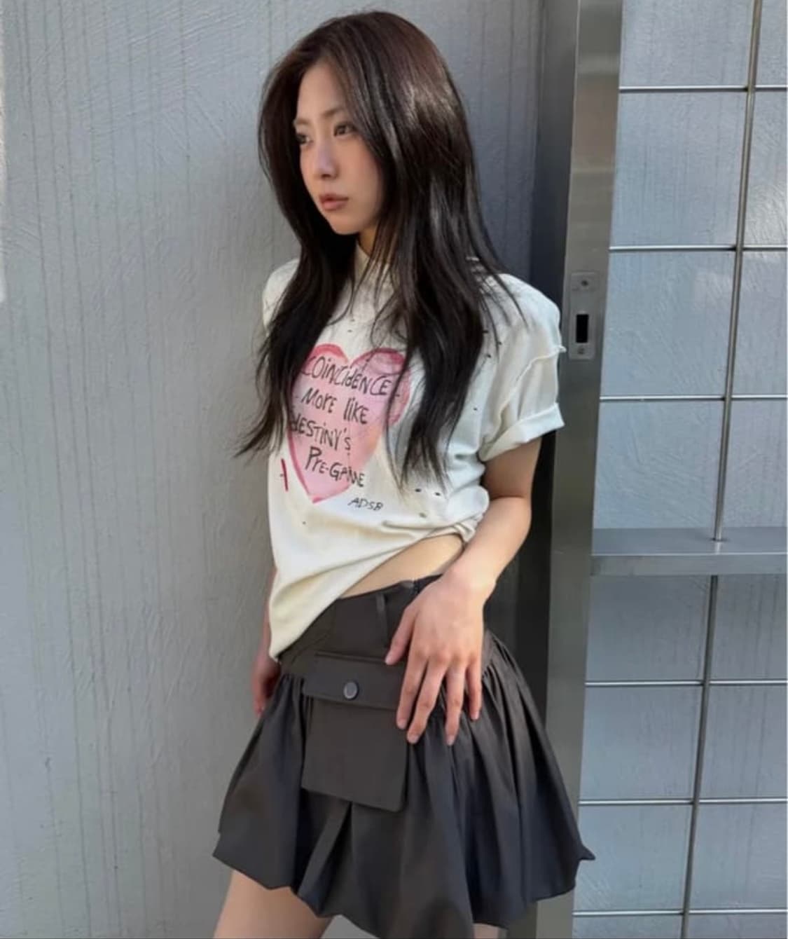 앤더슨벨> CARGO BALLOON SKIRT(CHARCOAL) 상품이미지3