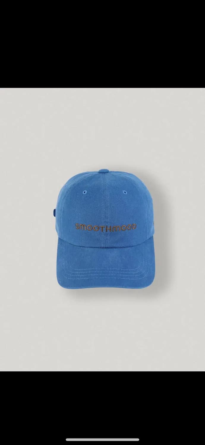 스무드무드  Boy Blue Bold Logo Ball Cap 상품이미지1